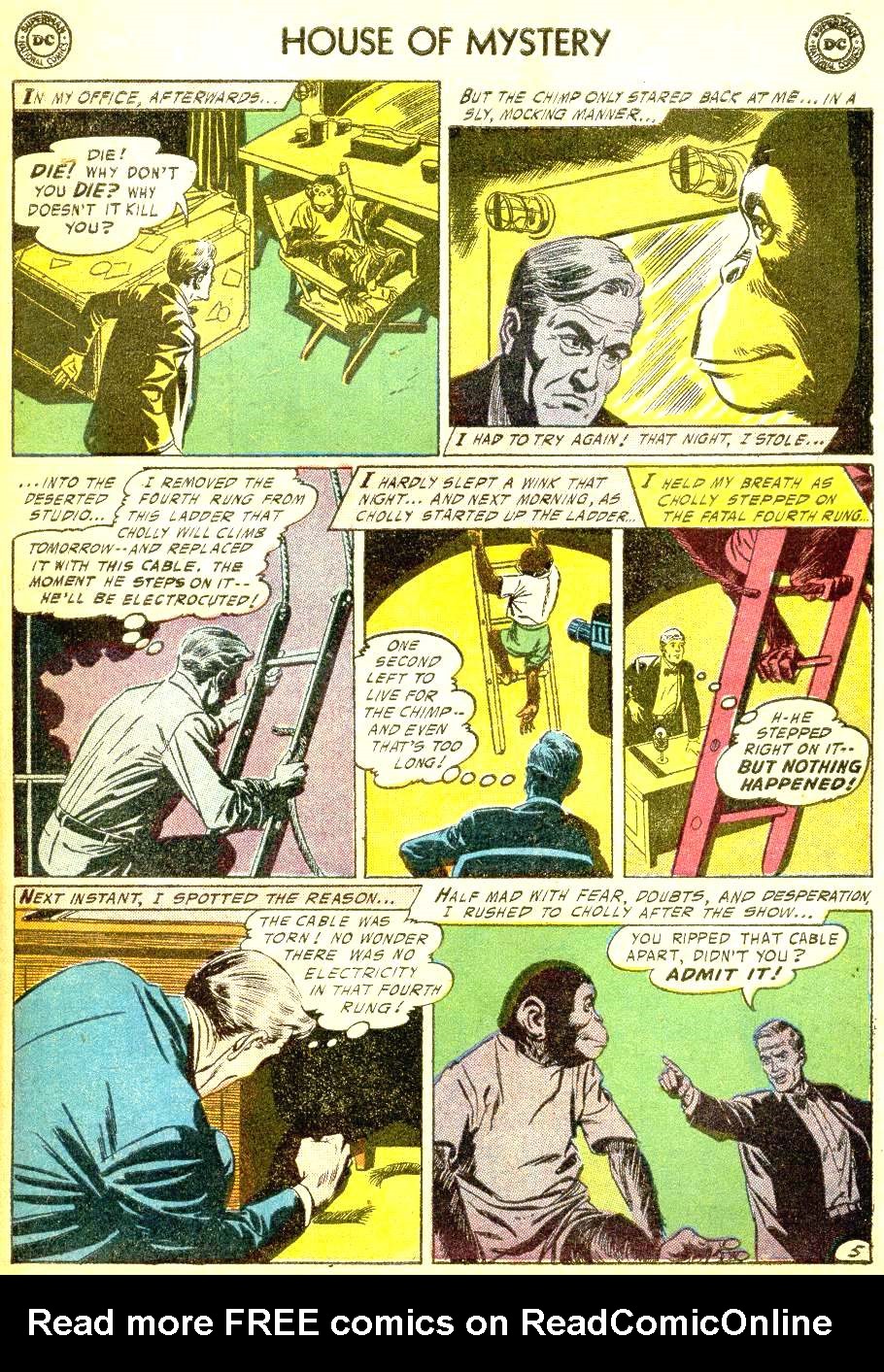 Read online House of Mystery (1951) comic -  Issue #55 - 31