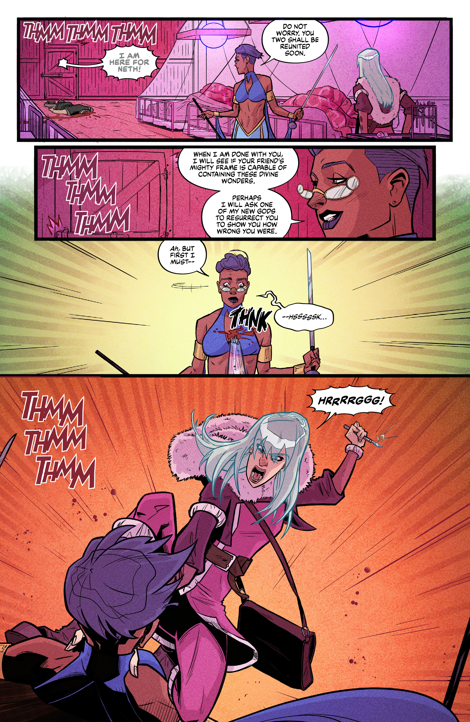 Read online Godfell comic -  Issue #3 - 22