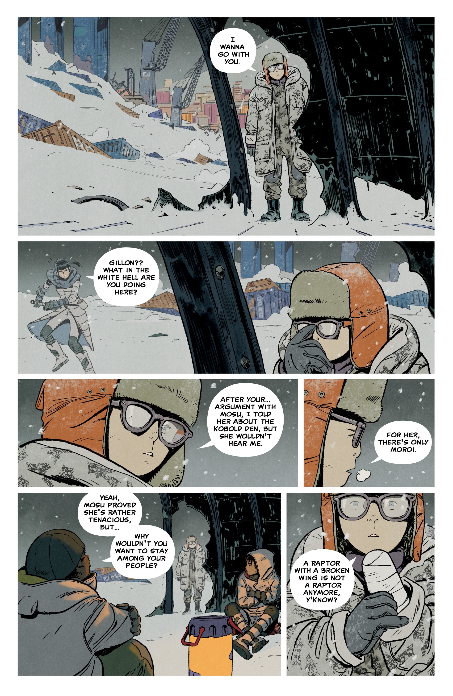 Read online Giants: Ghosts of Winter comic -  Issue # TPB - 79