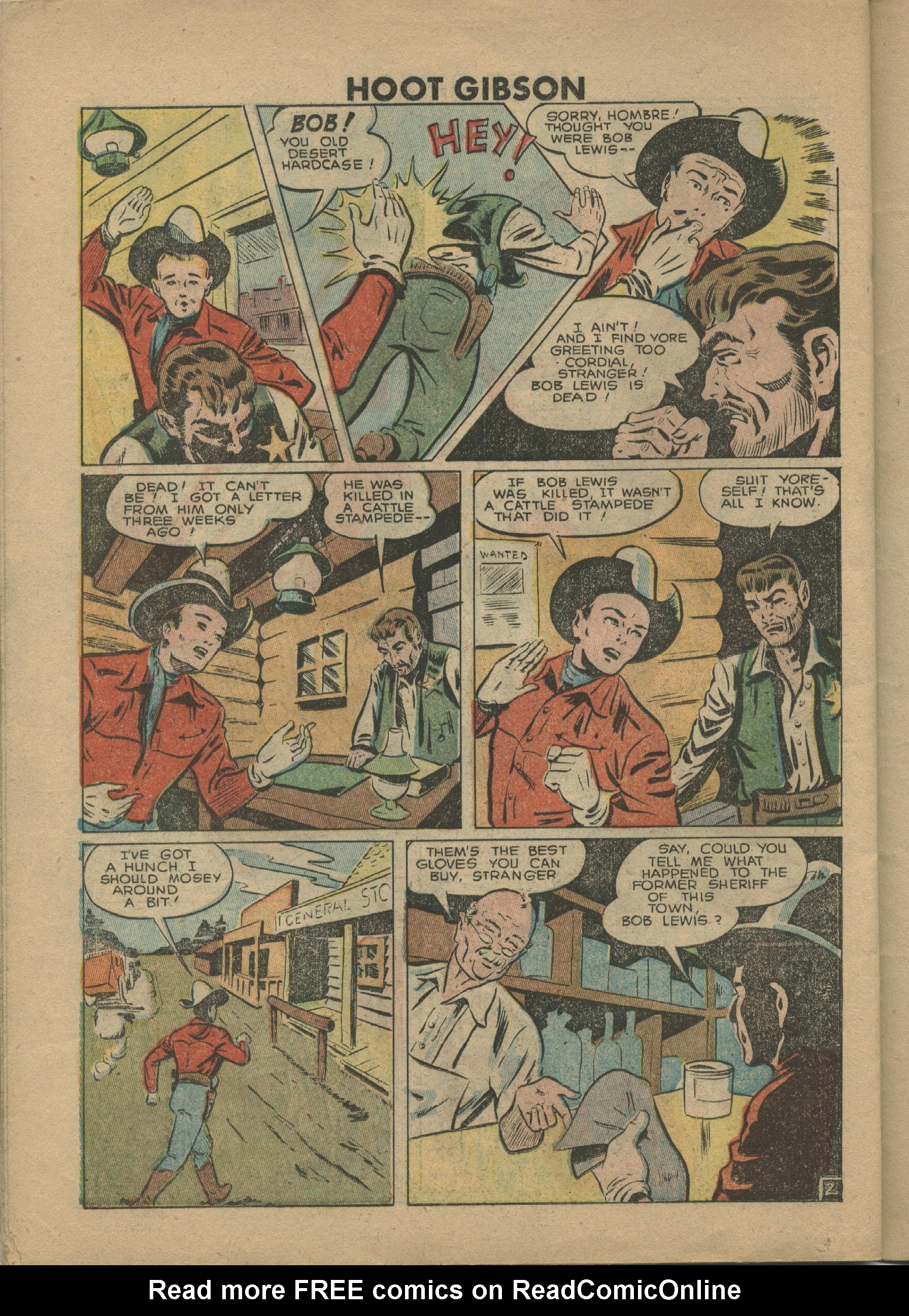 Read online Hoot Gibson comic -  Issue #2 - 26