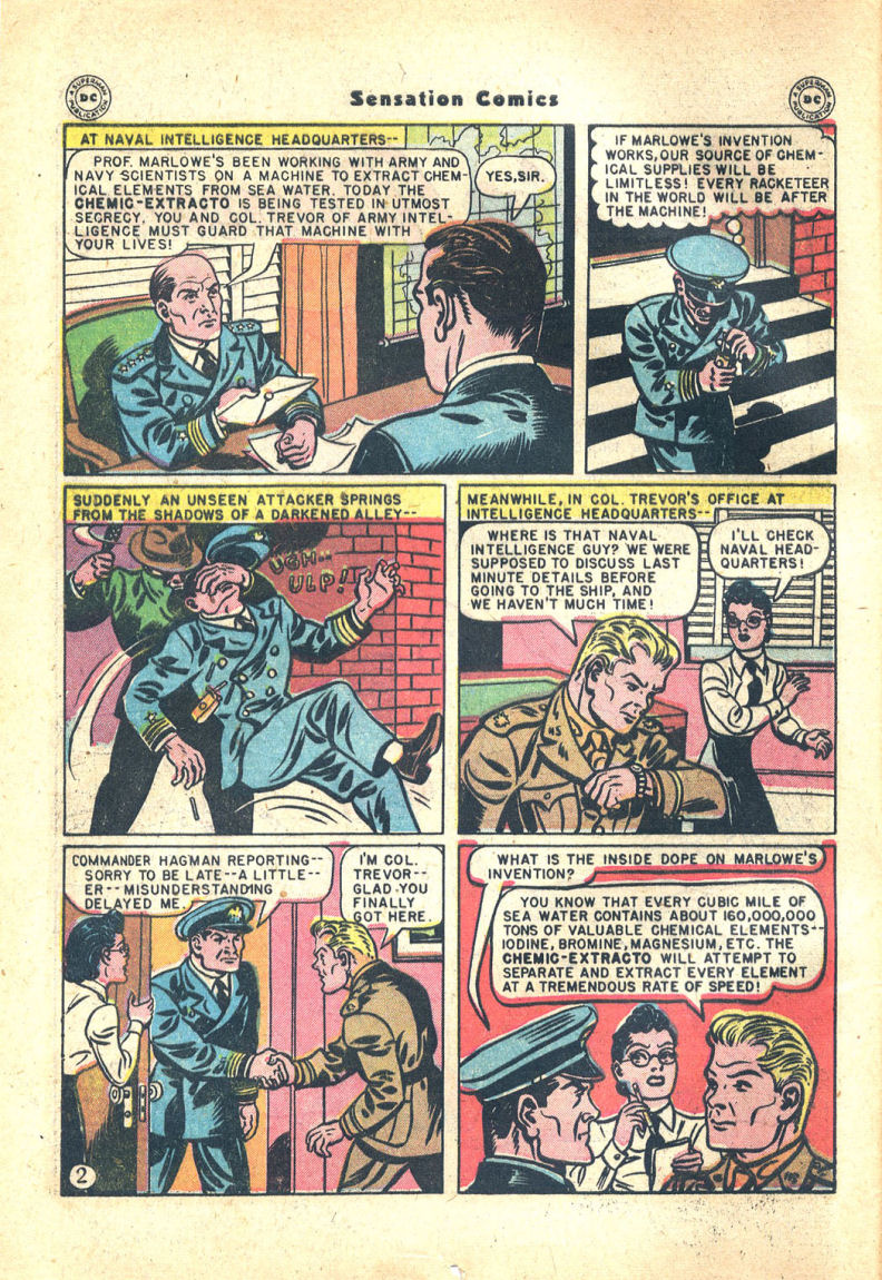Read online Sensation (Mystery) Comics comic -  Issue #68 - 4