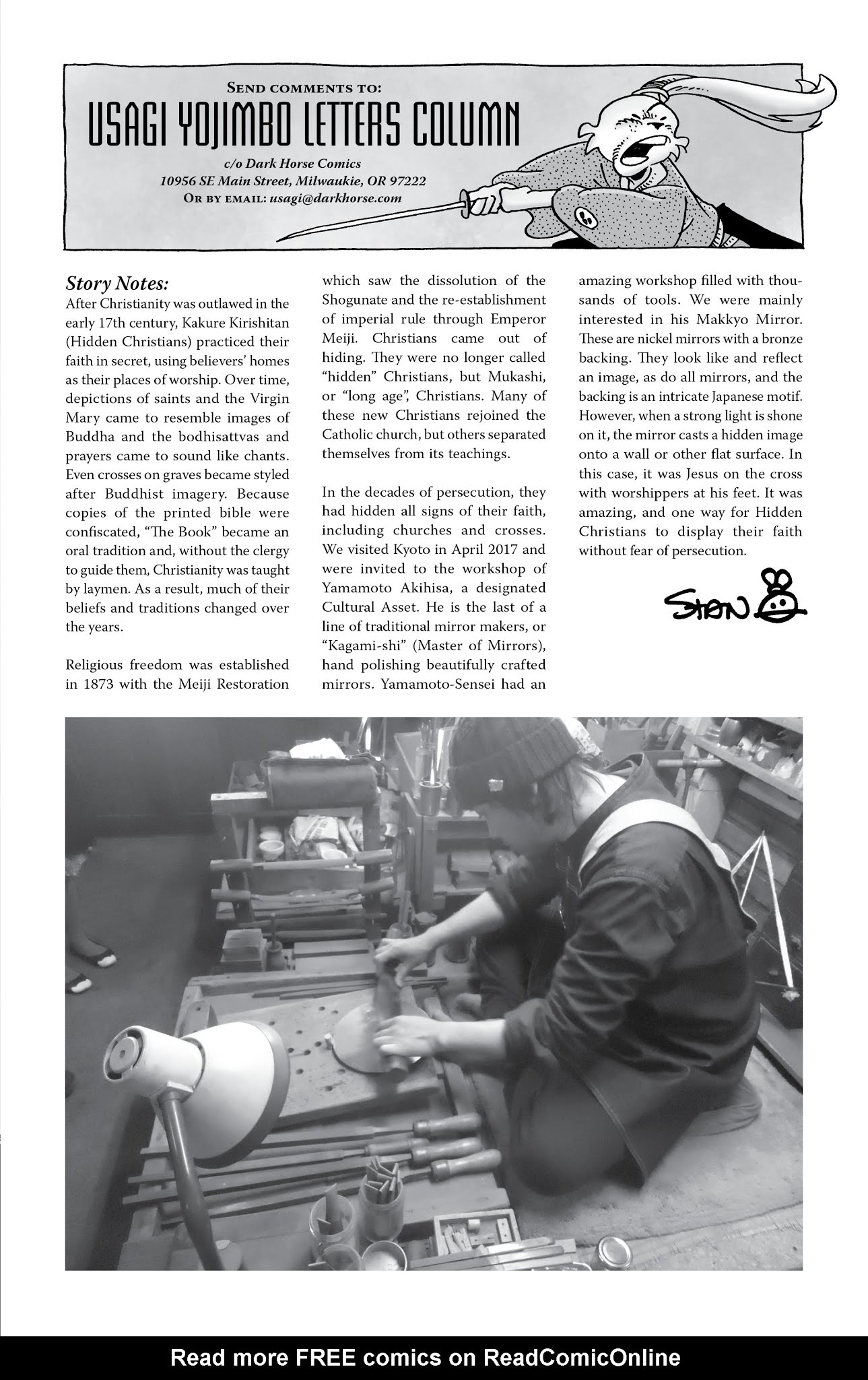 Read online Usagi Yojimbo: The Hidden comic -  Issue #7 - 26
