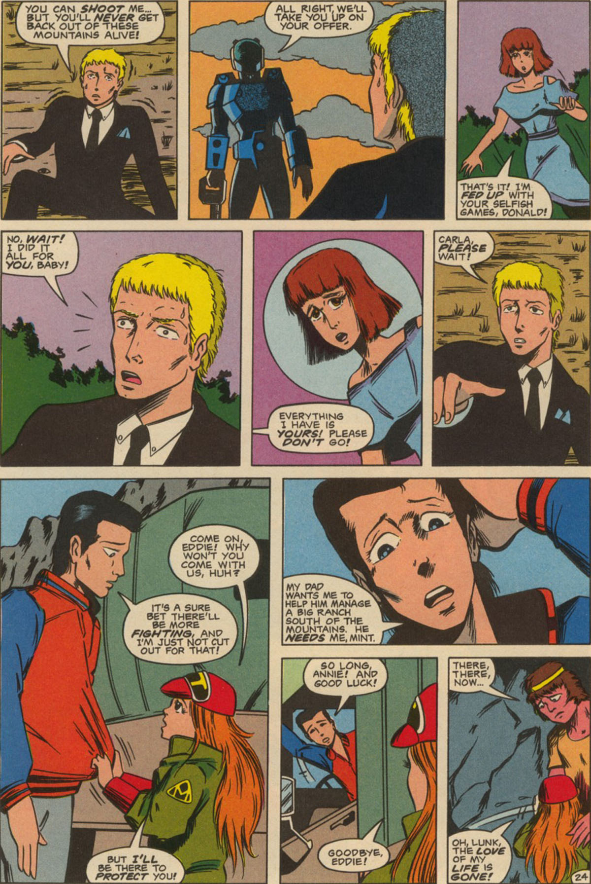 Read online Robotech The New Generation comic -  Issue #11 - 30