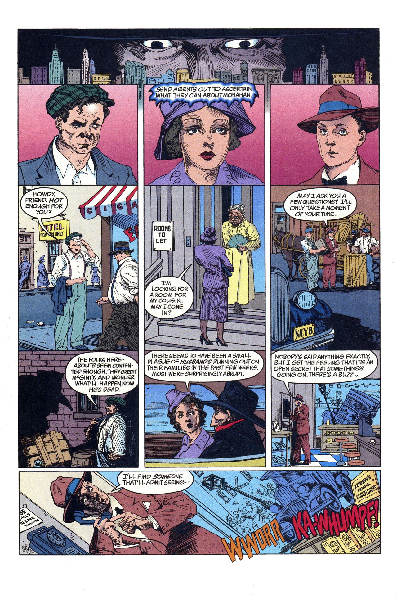 Read online The Shadow: Hell's Heat Wave comic -  Issue #2 - 8