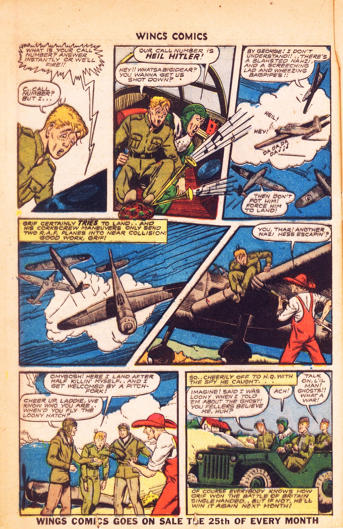 Read online Wings Comics comic -  Issue #55 - 20