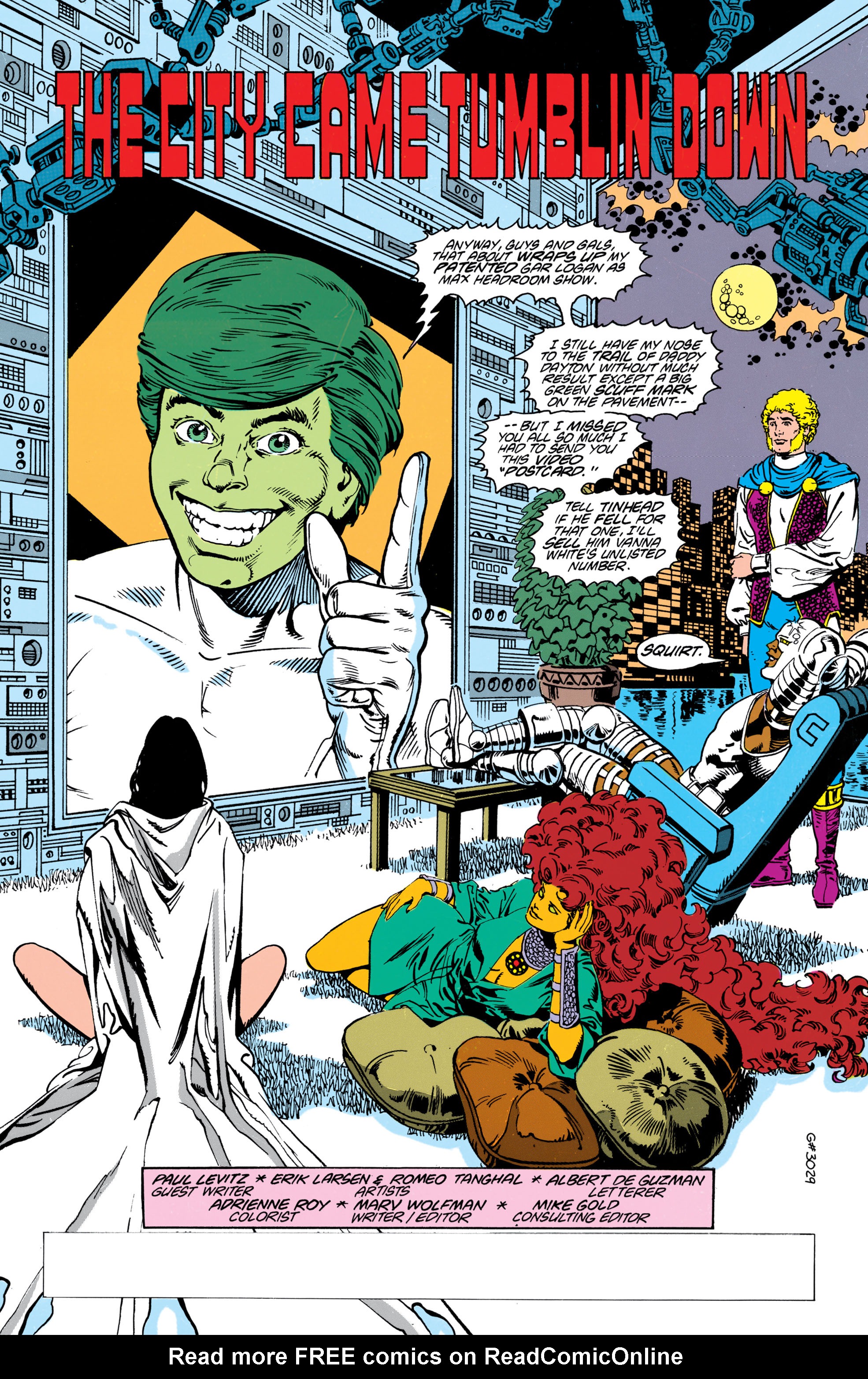 Read online The New Teen Titans (1984) comic -  Issue #33 - 2