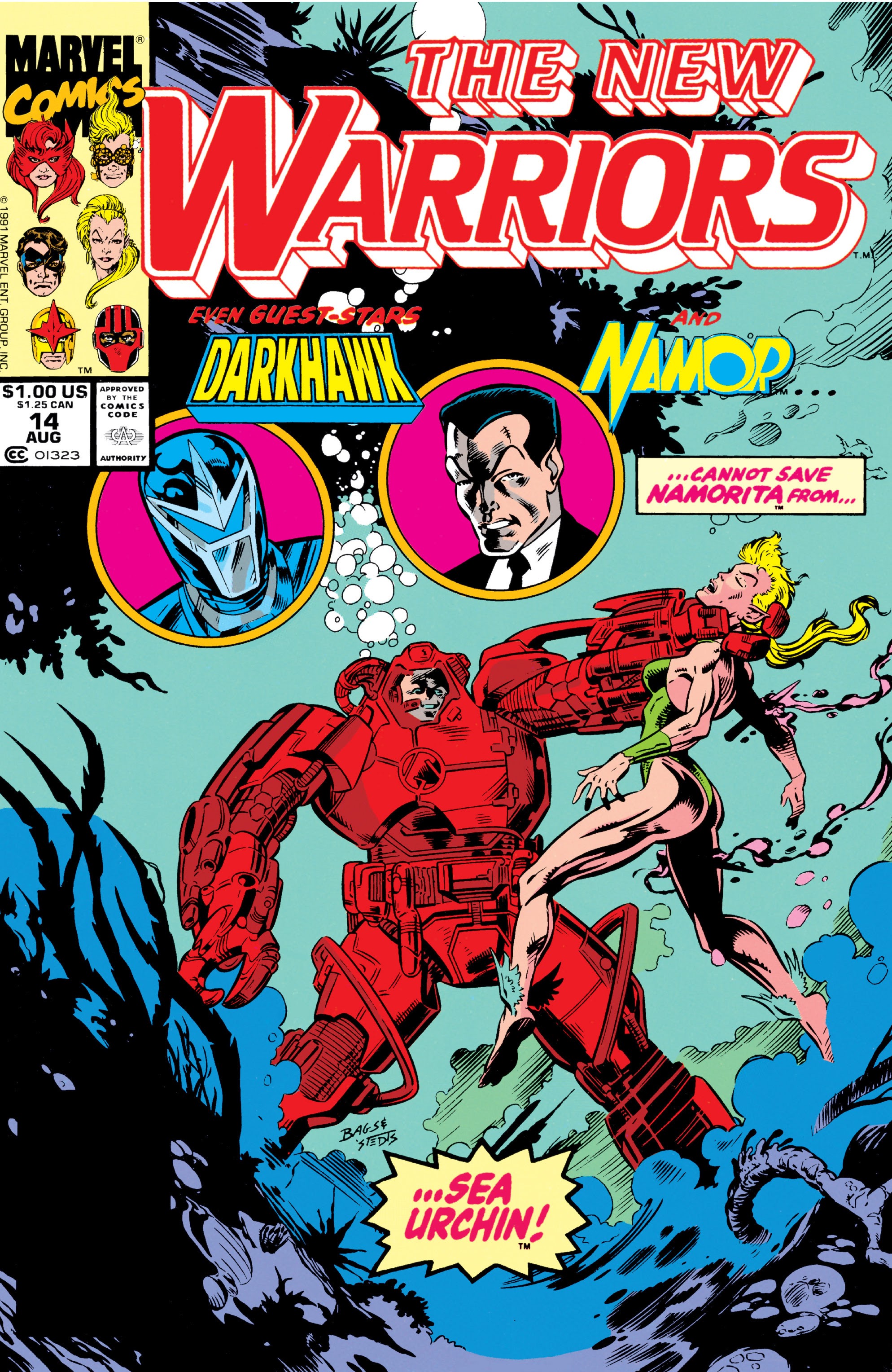 Read online The New Warriors comic -  Issue #14 - 1