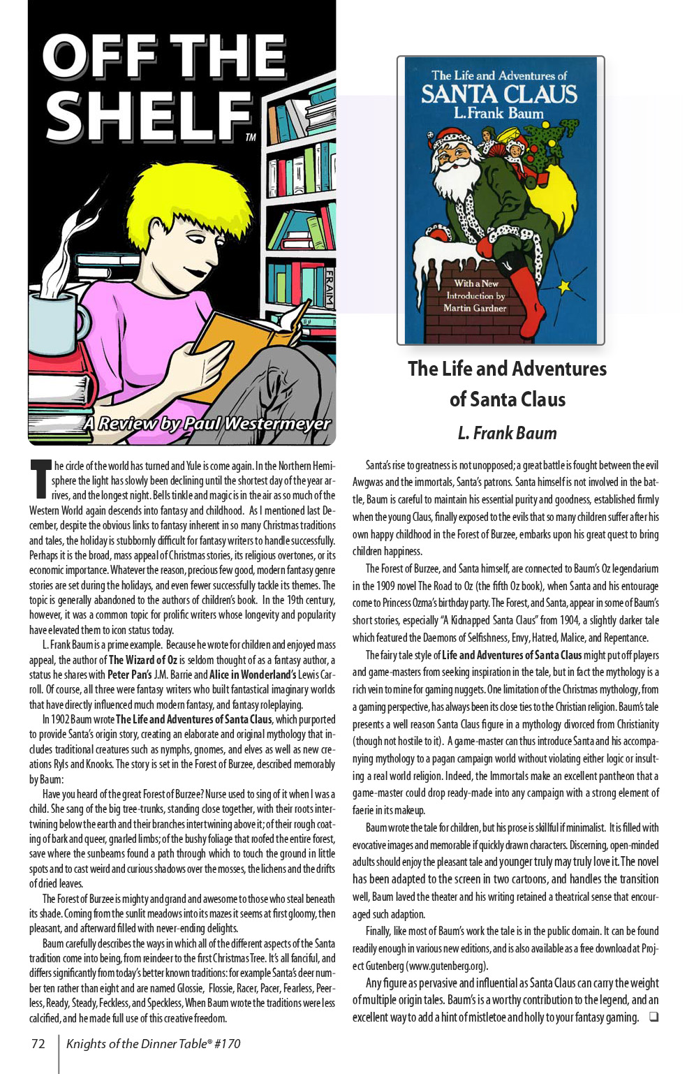 Read online Knights of the Dinner Table comic -  Issue #170 - 74