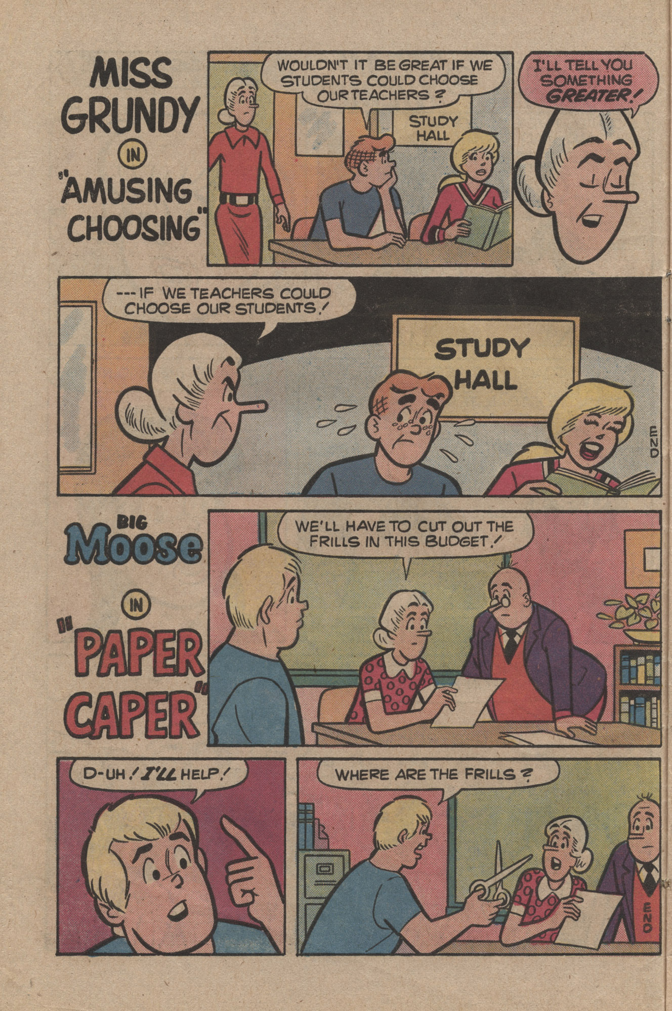 Read online Archie's Joke Book Magazine comic -  Issue #240 - 6