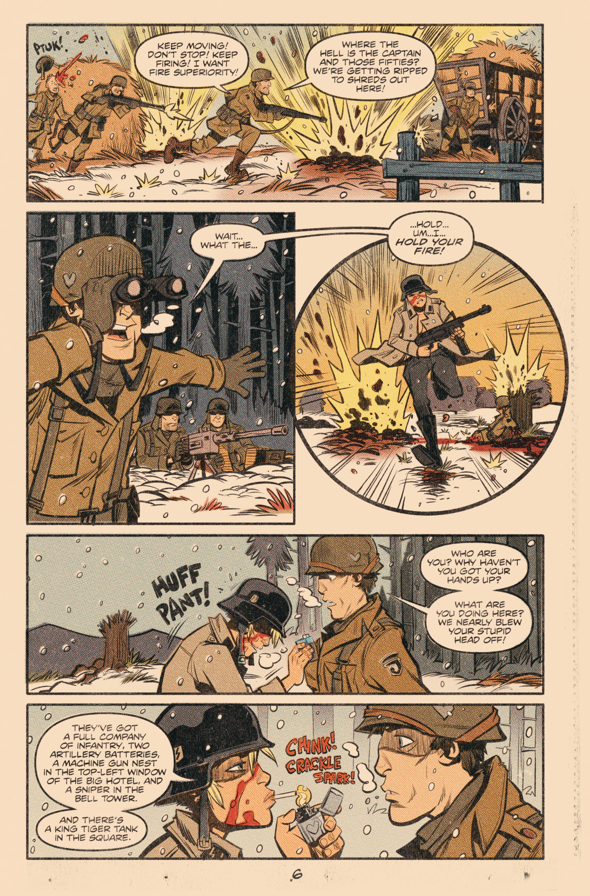 Read online Tank Girl: World War Tank Girl comic -  Issue #1 - 7