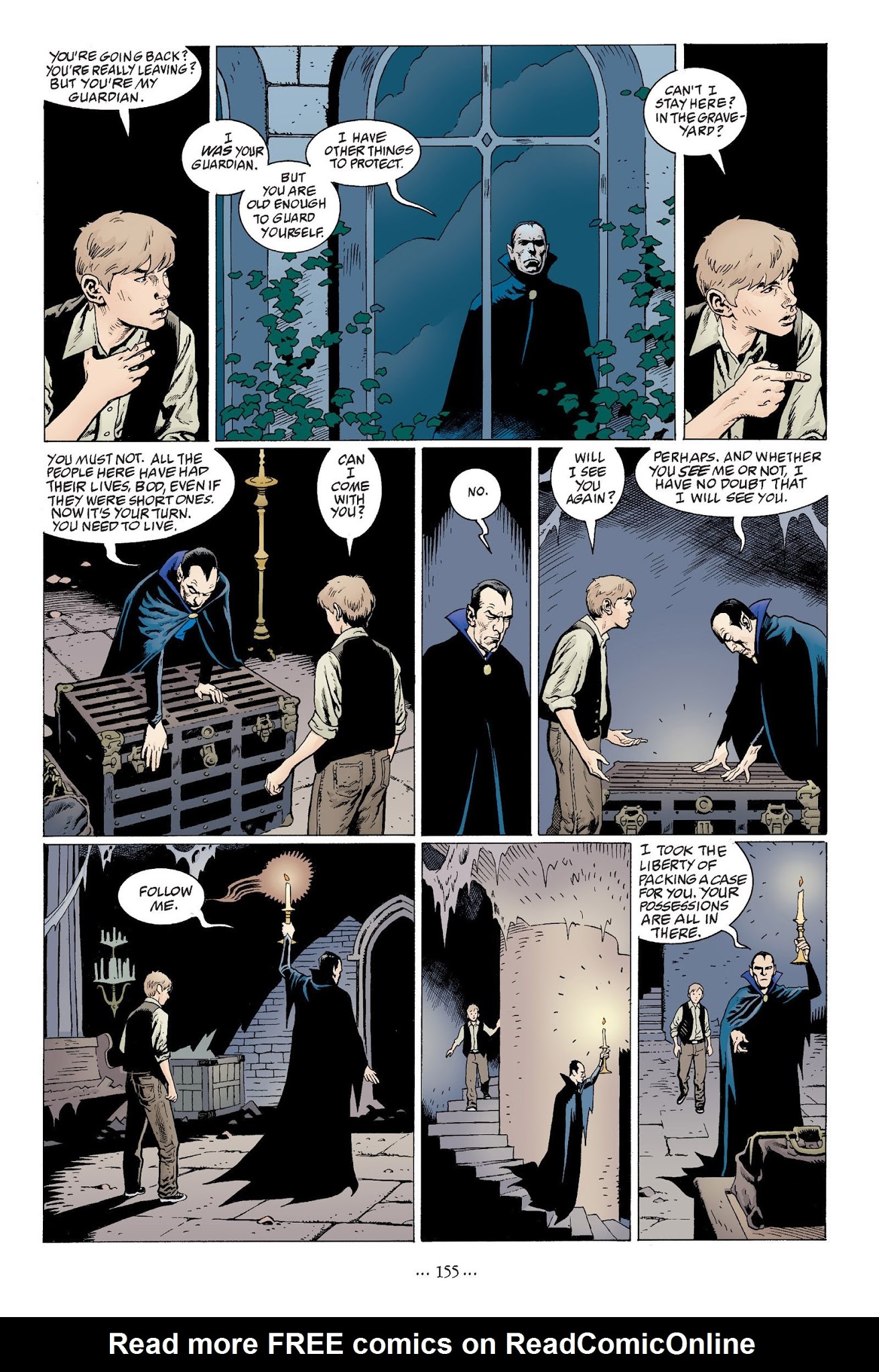 Read online The Graveyard Book: Graphic Novel comic -  Issue # TPB 2 - 161