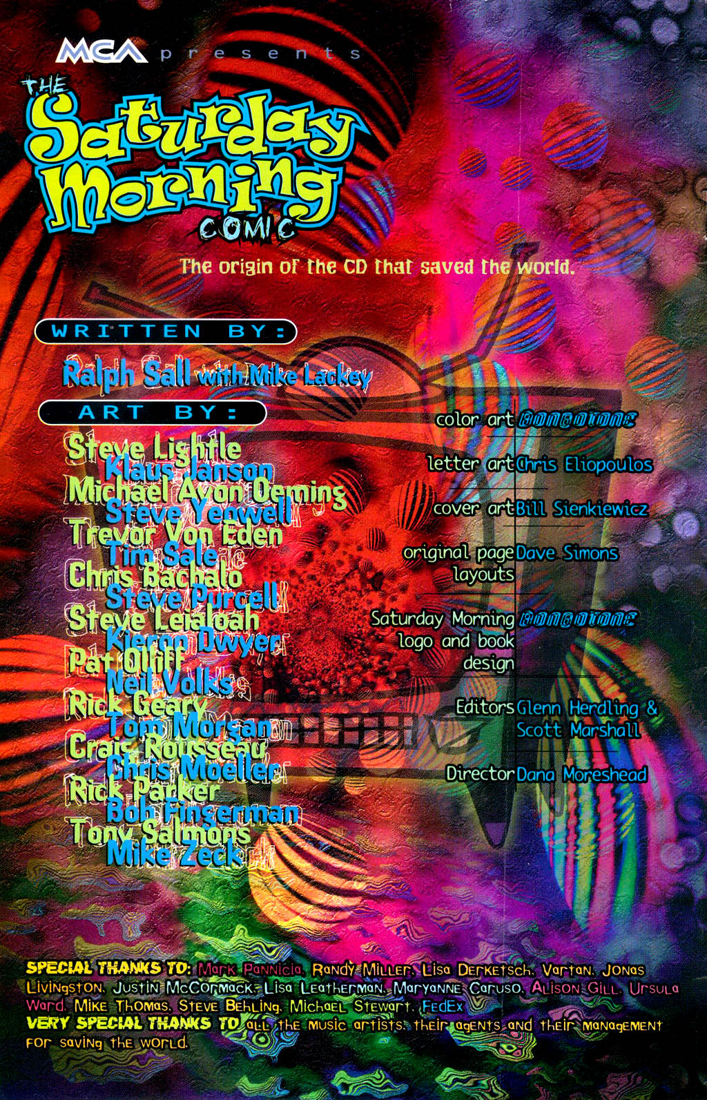 Read online Saturday Morning The Comic comic -  Issue # Full - 2