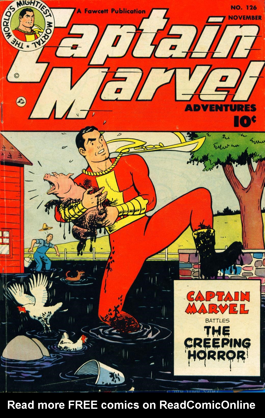 Read online Captain Marvel Adventures comic -  Issue #126 - 1