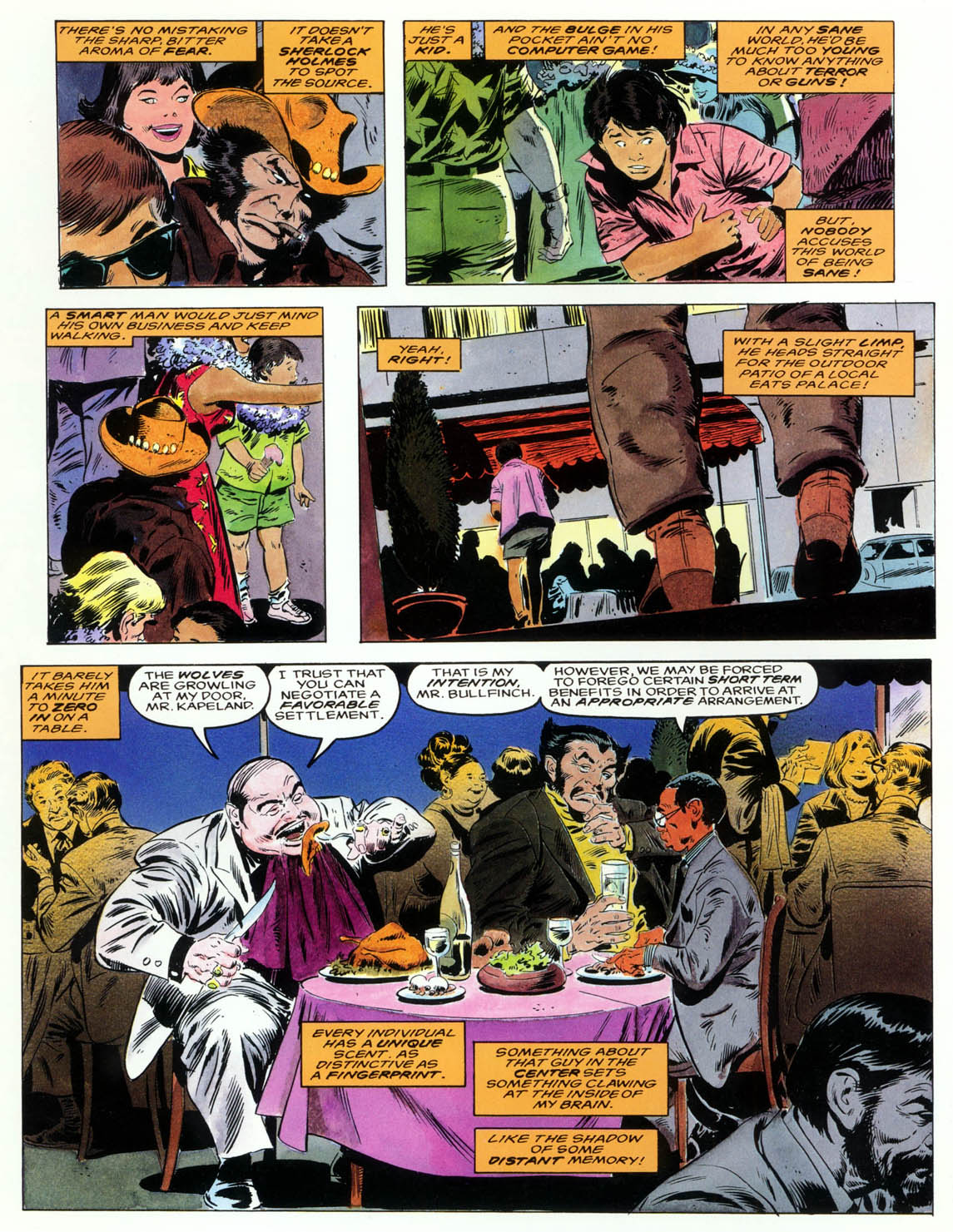 Read online Marvel Graphic Novel comic -  Issue #67 - Wolverine - Bloody Choices - 6