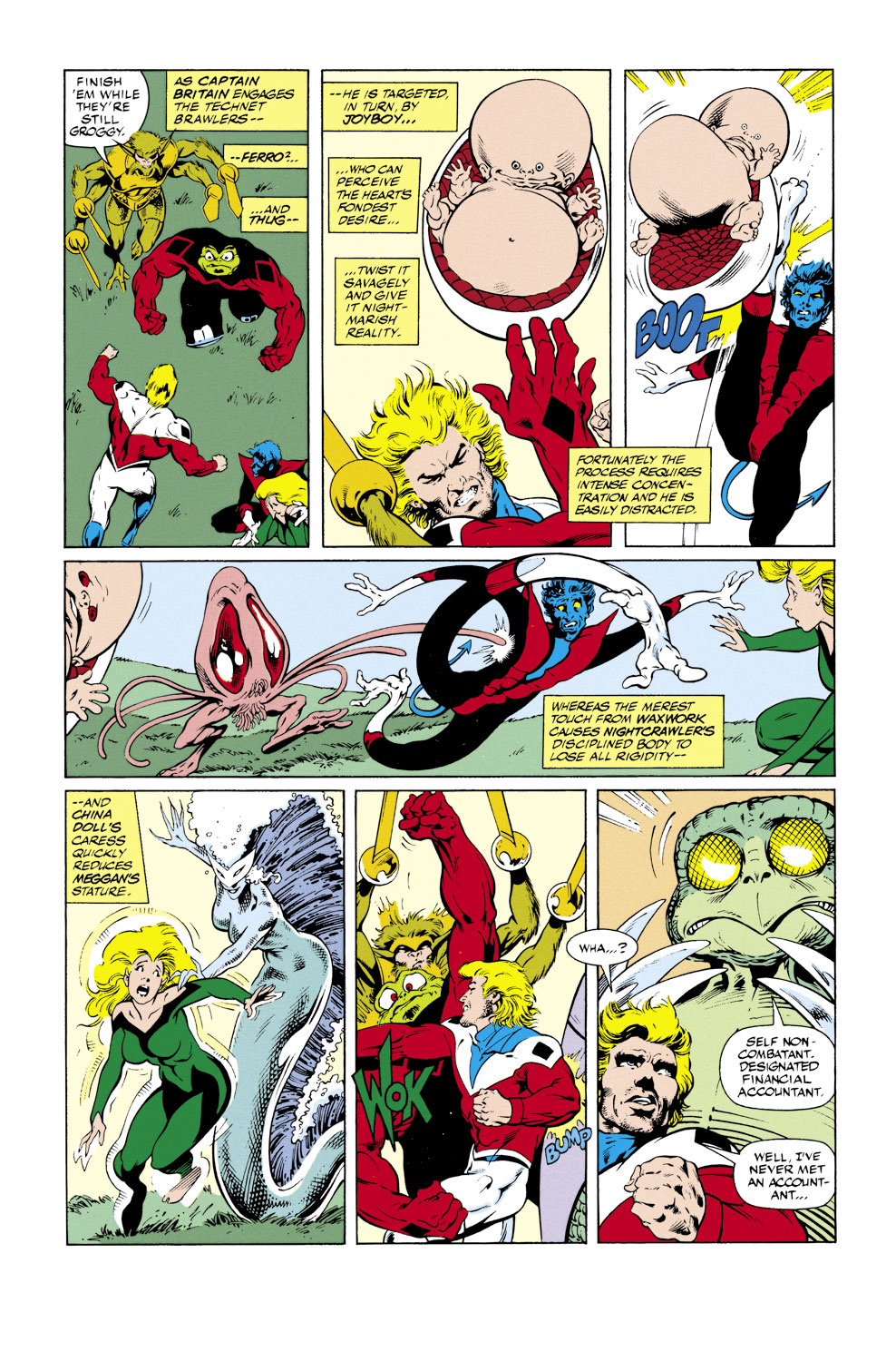Read online Excalibur (1988) comic -  Issue #42 - 10