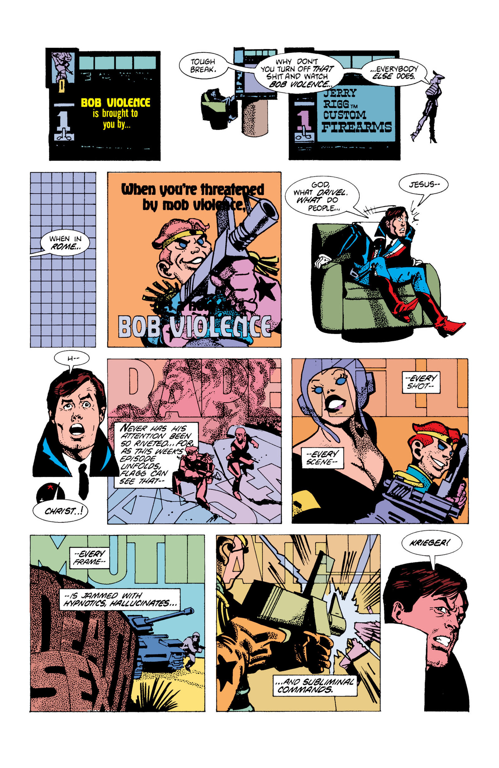 Read online American Flagg! comic -  Issue # _Definitive Collection (Part 1) - 40