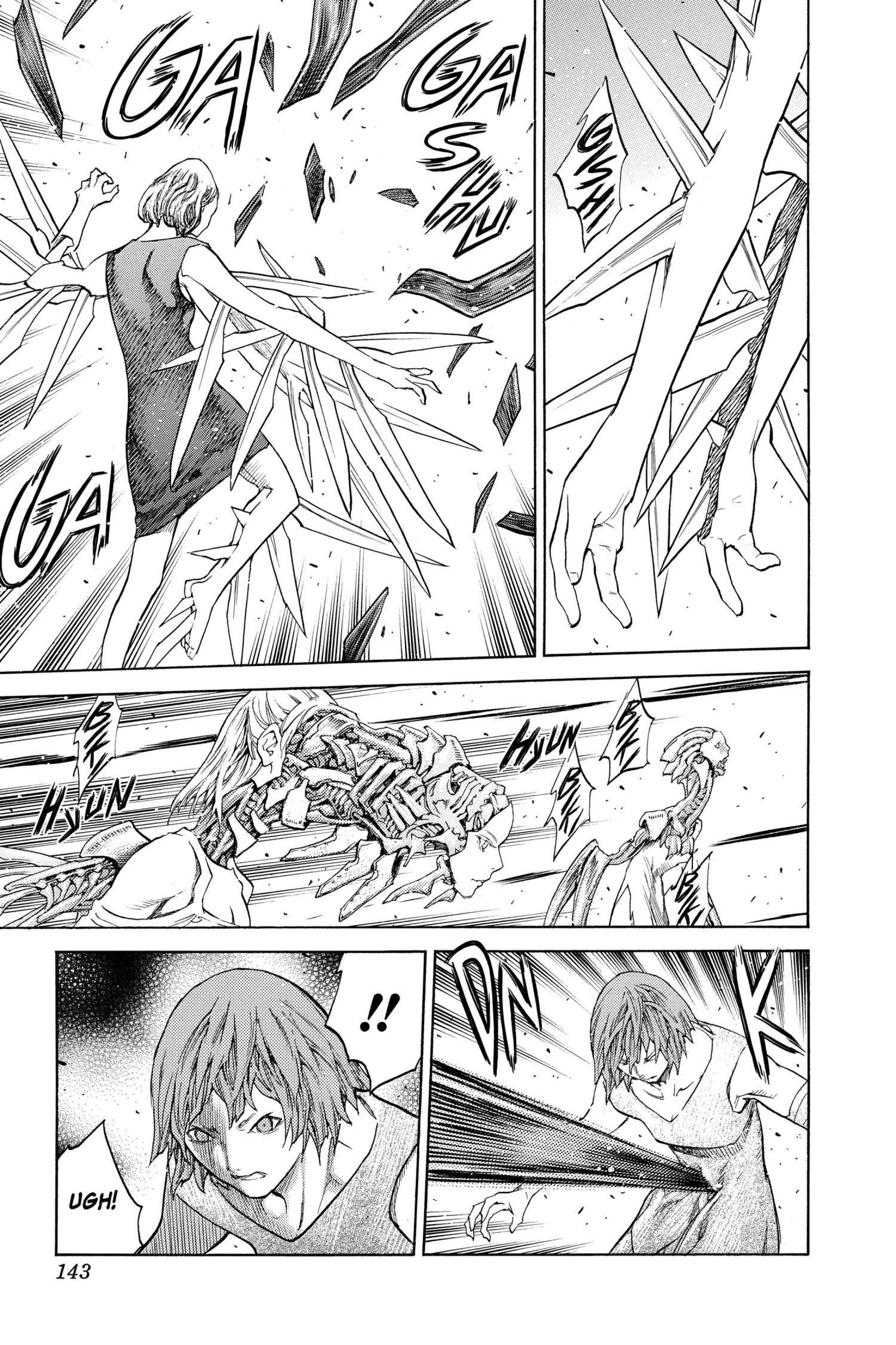 Read online Claymore comic -  Issue #23 - 129