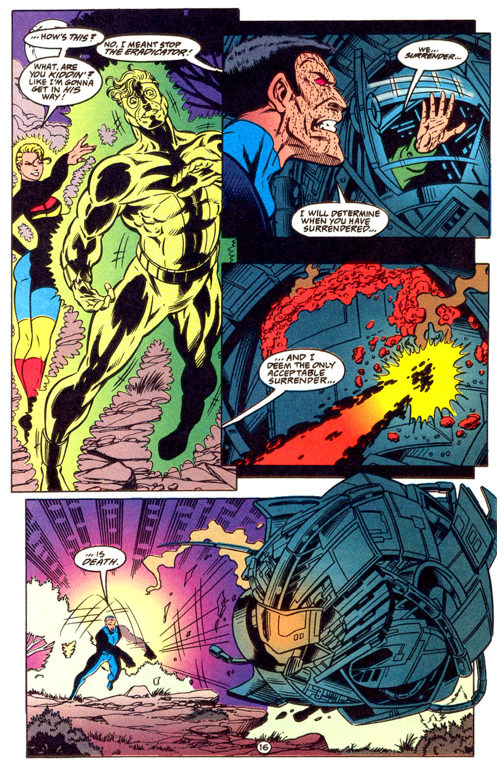 Read online Outsiders (1993) comic -  Issue #4 - 16