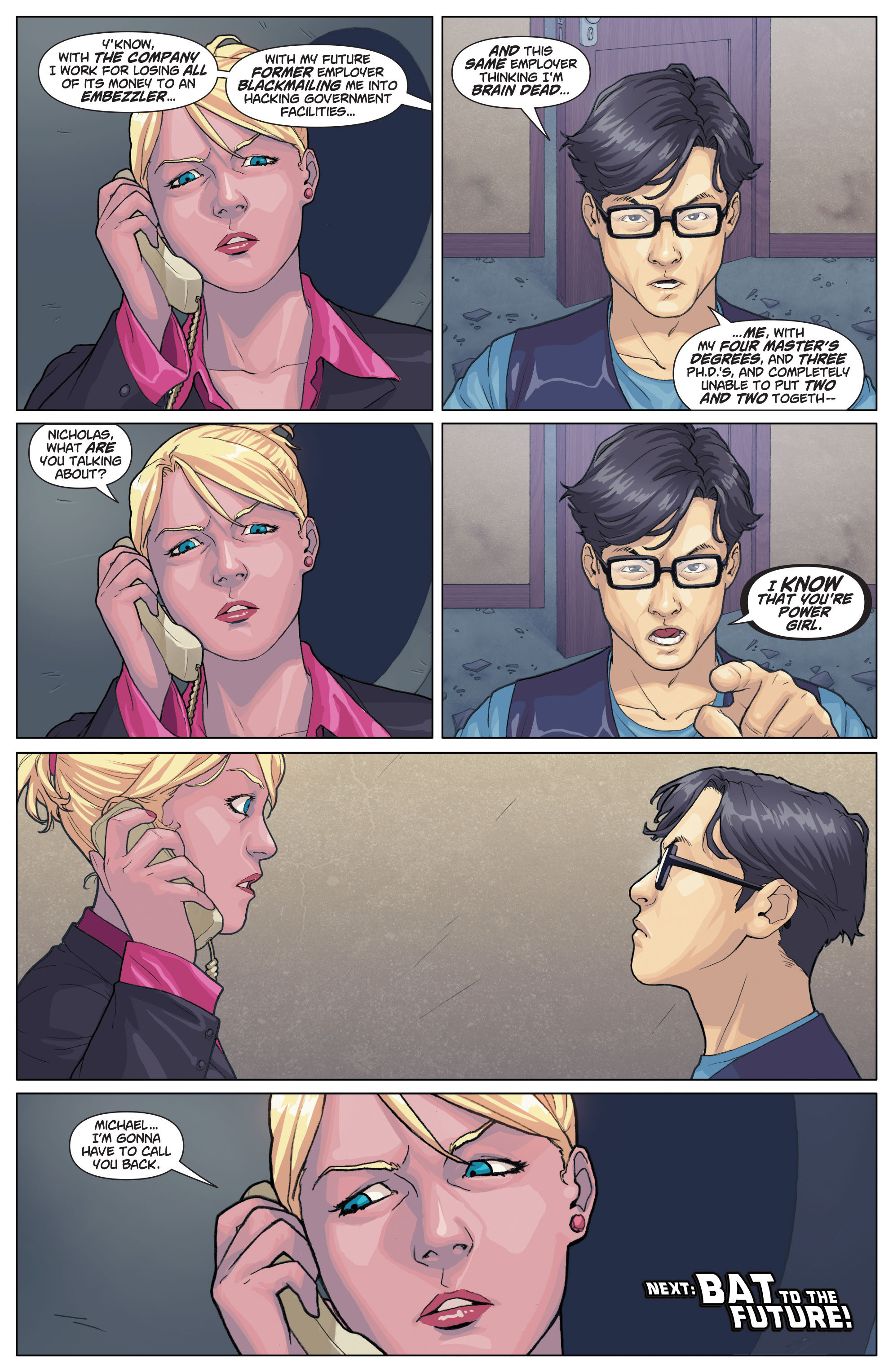 Read online Power Girl (2009) comic -  Issue #15 - 22