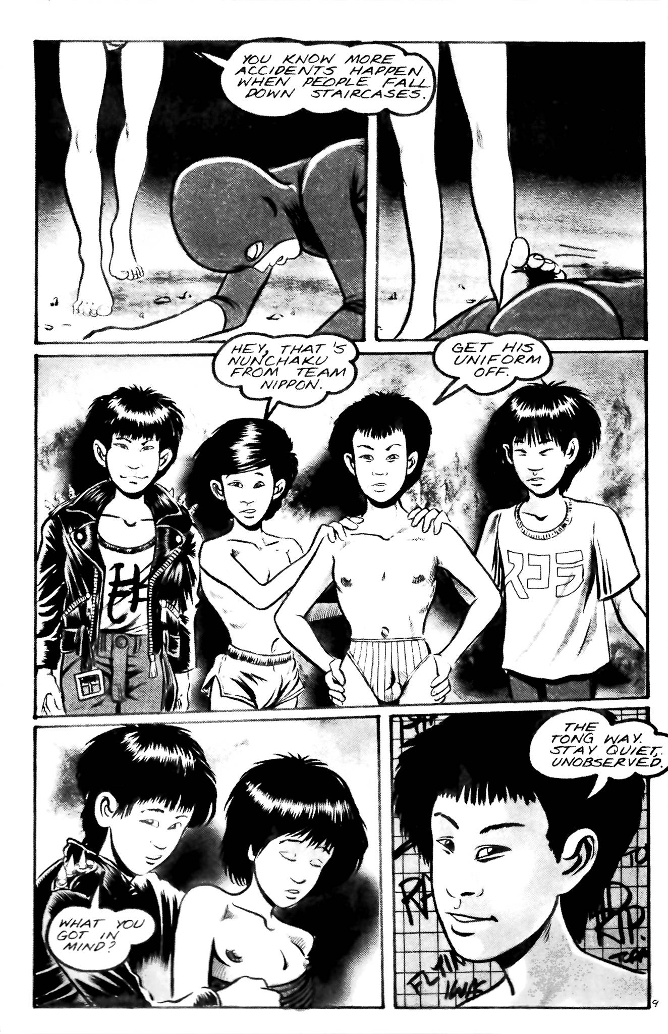 Read online Team Nippon comic -  Issue #4 - 11