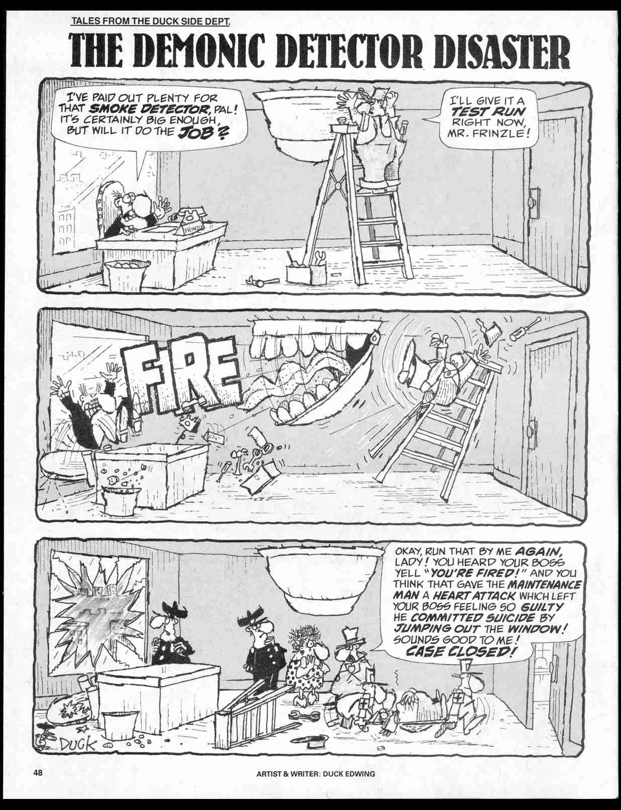 Read online MAD comic -  Issue #279 - 50