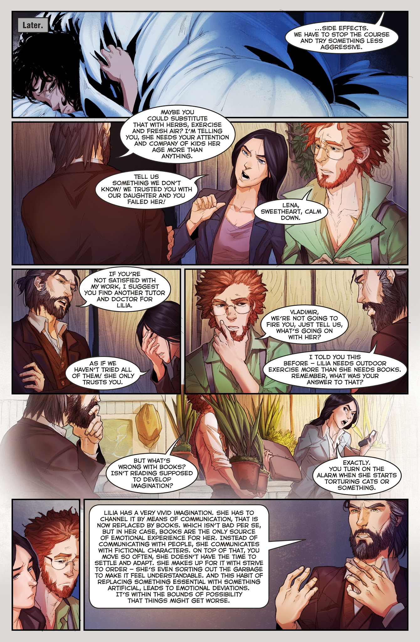 Read online Exlibrium comic -  Issue #6 - 8