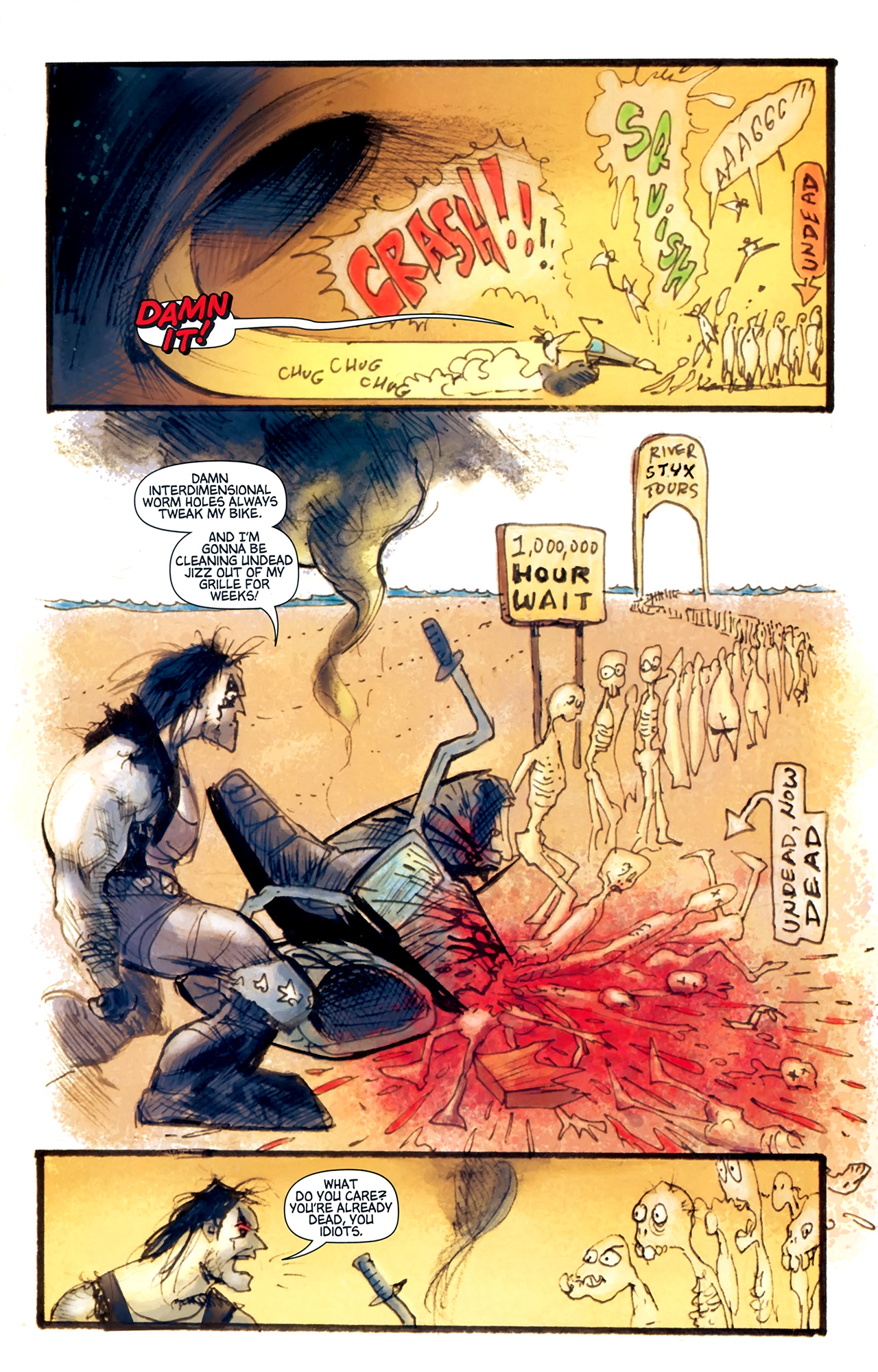 Read online Lobo: Highway to Hell comic -  Issue #1 - 9