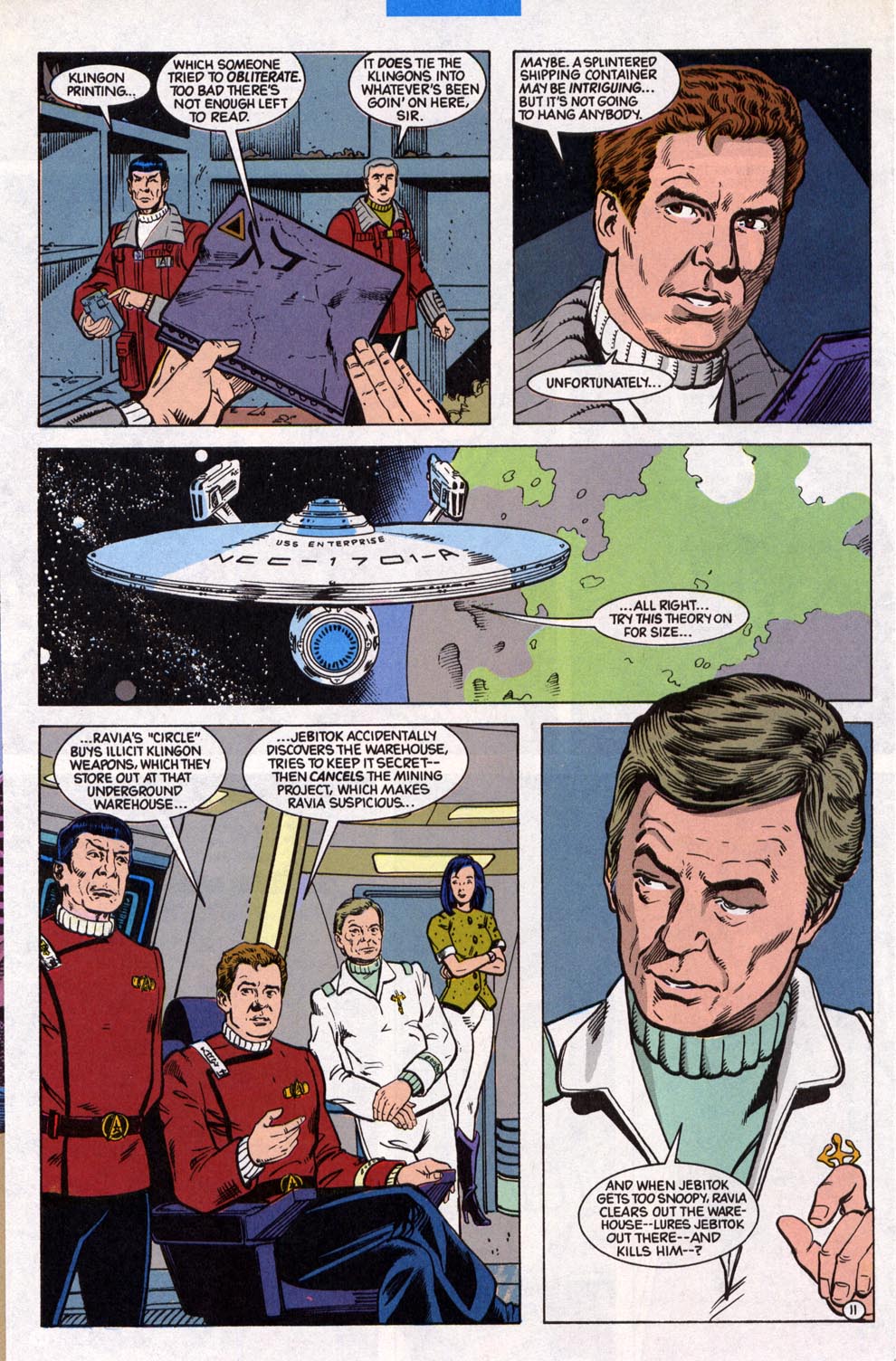 Read online Star Trek (1989) comic -  Issue #24 - 12