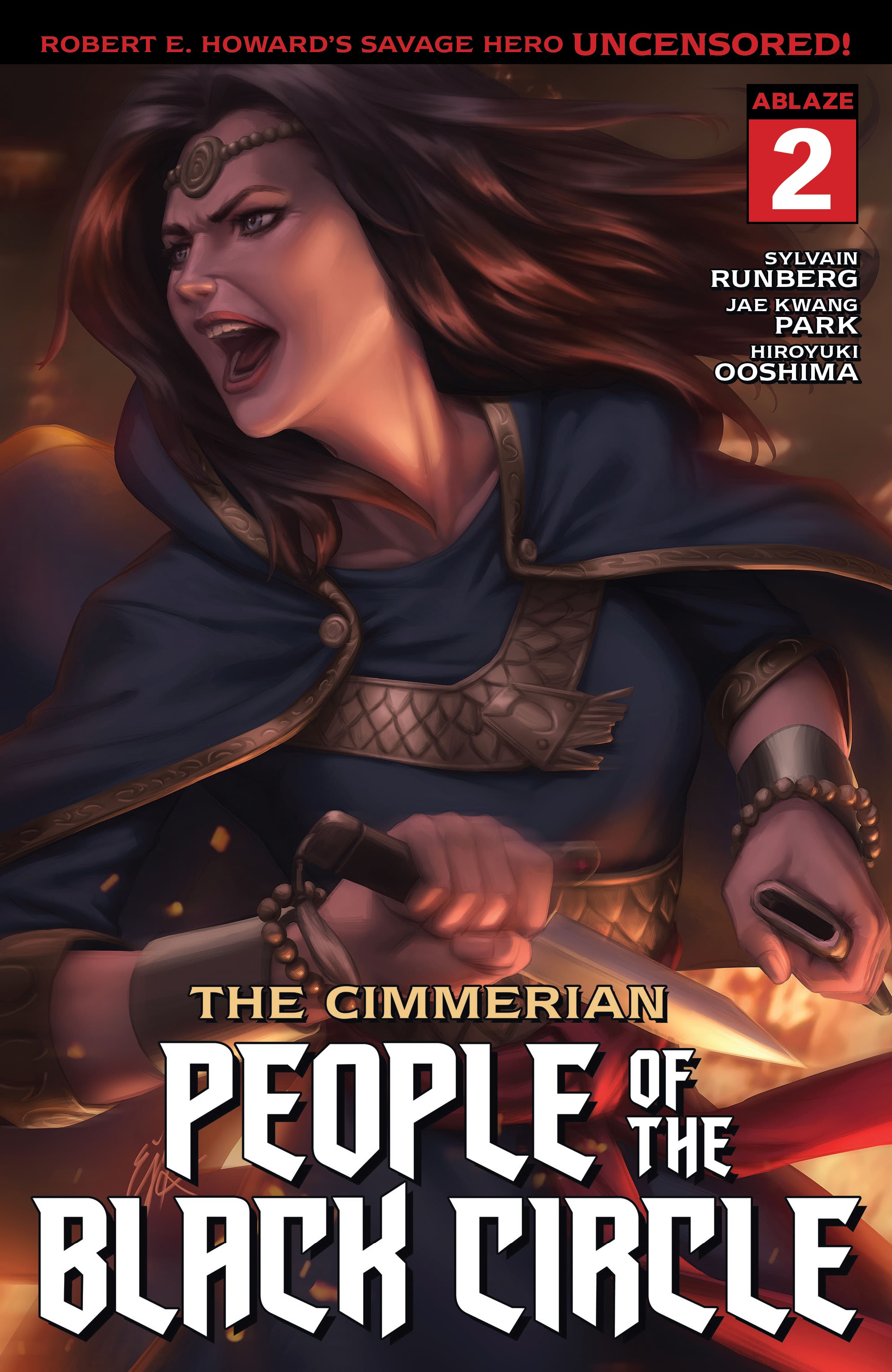 Read online The Cimmerian: People of the Black Circle comic -  Issue #2 - 1