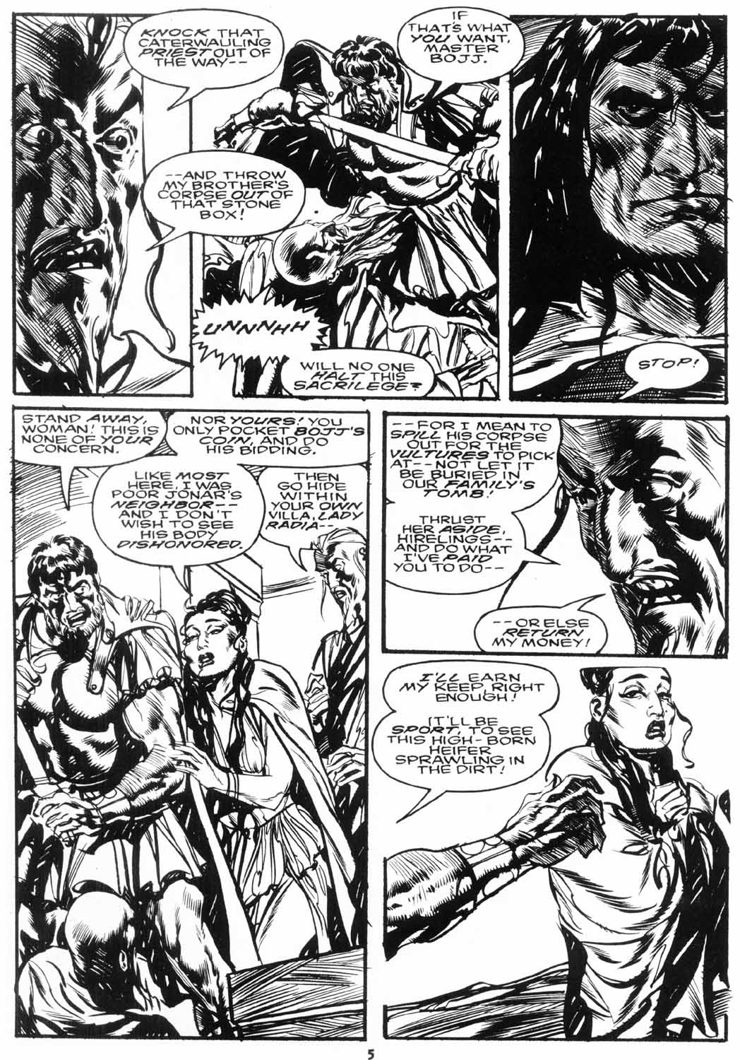 Read online The Savage Sword Of Conan comic -  Issue #224 - 7