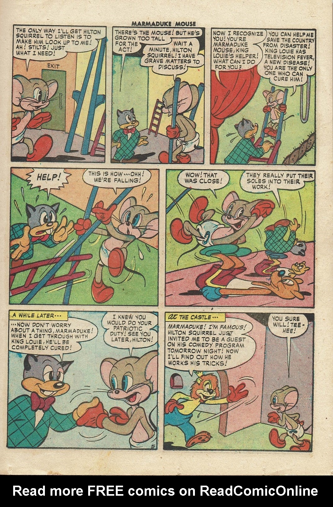 Read online Marmaduke Mouse comic -  Issue #29 - 23