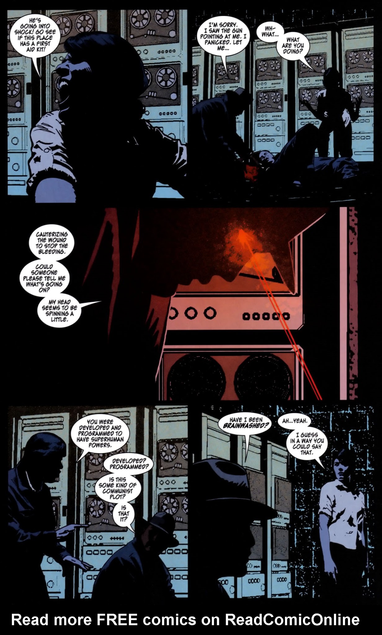 Read online The Programme comic -  Issue #4 - 5