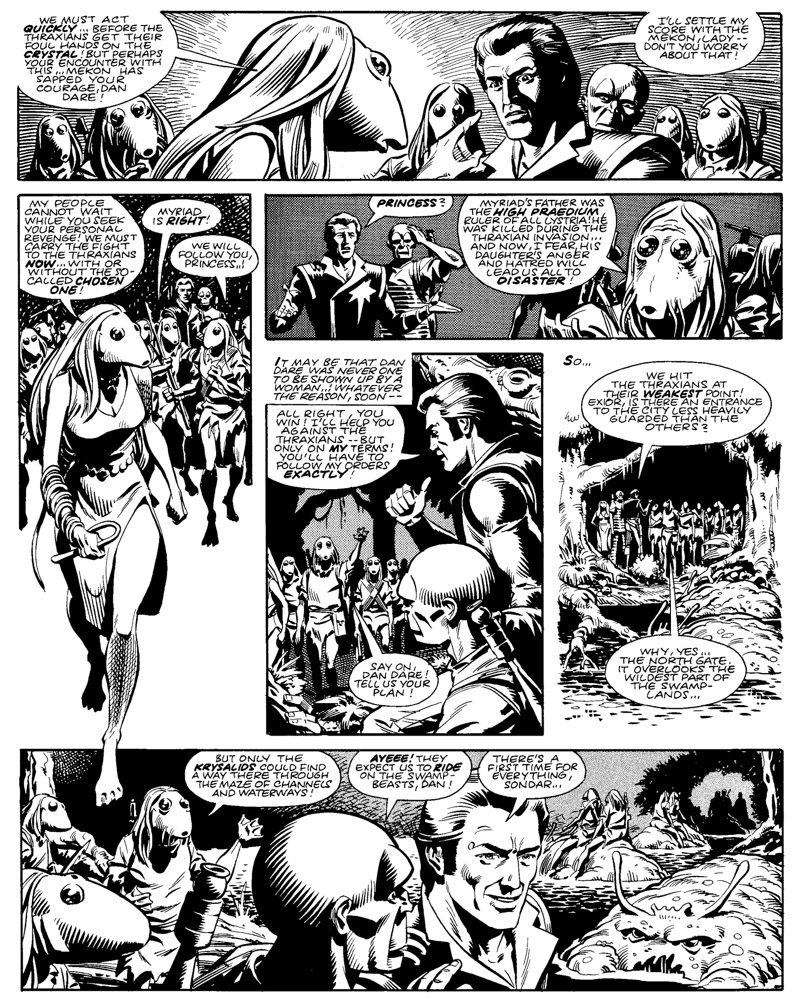 Read online Dan Dare: The 2000 AD Years comic -  Issue # TPB 2 - 214
