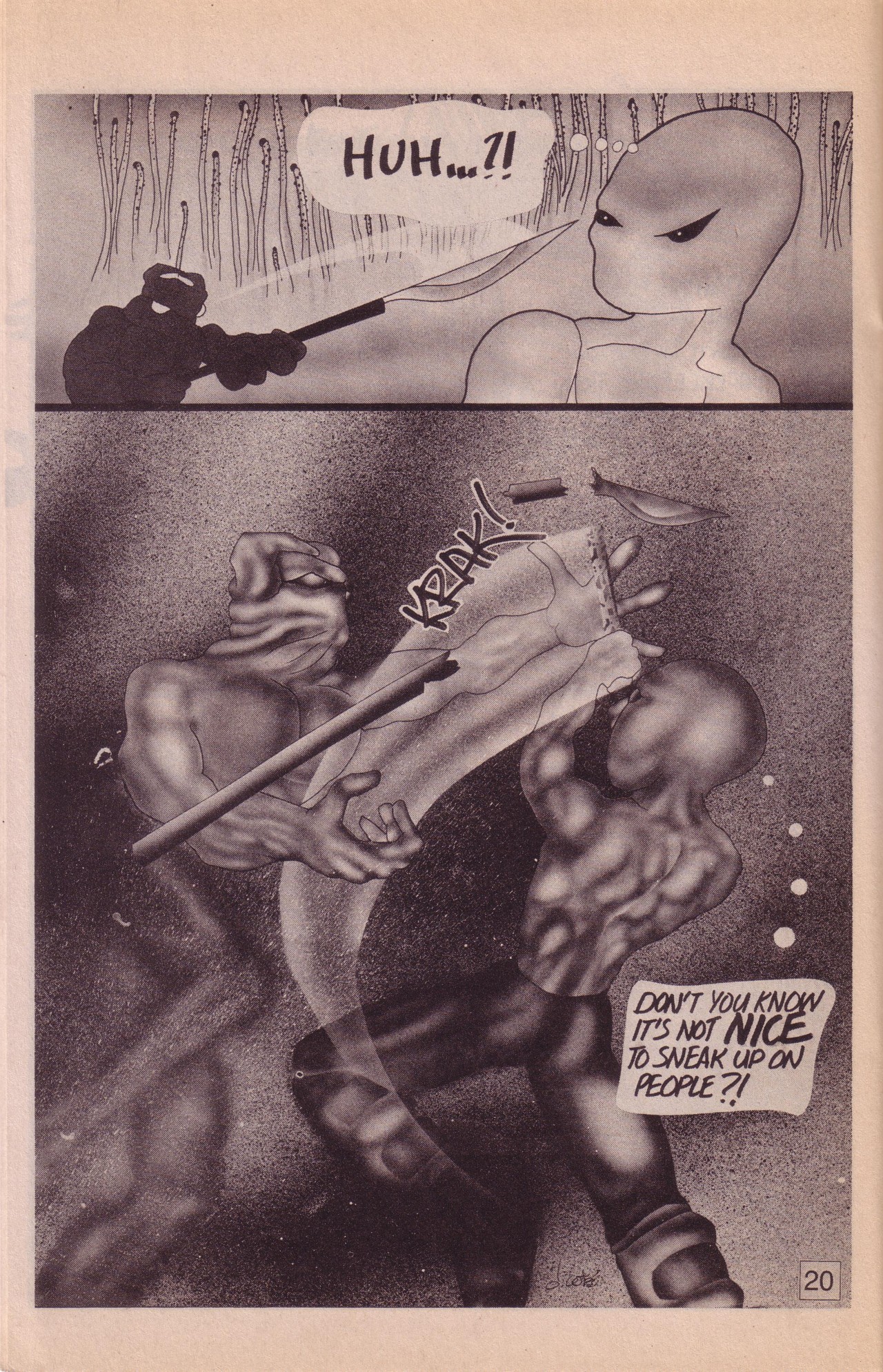 Read online Zen Intergalactic Ninja comic -  Issue #1 - 22