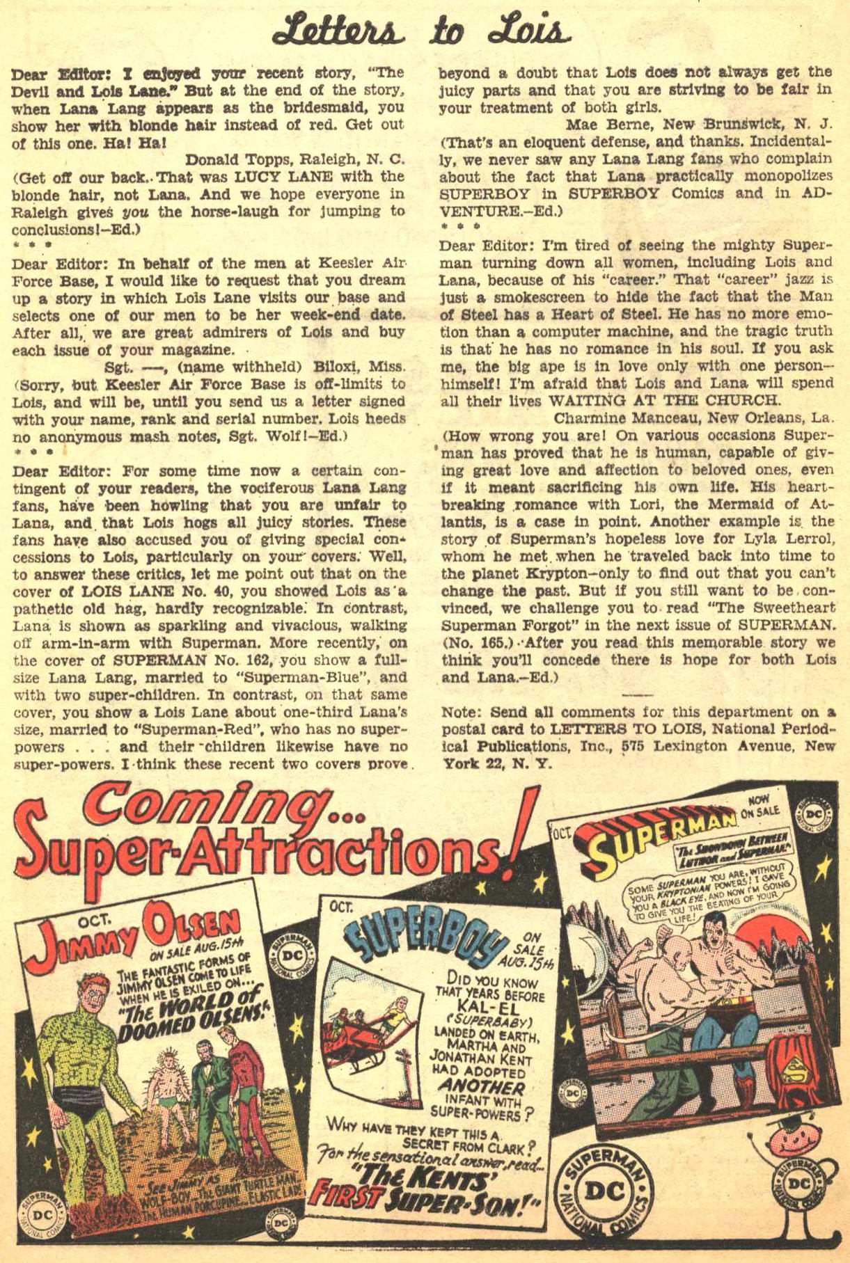 Read online Superman's Girl Friend, Lois Lane comic -  Issue #44 - 24