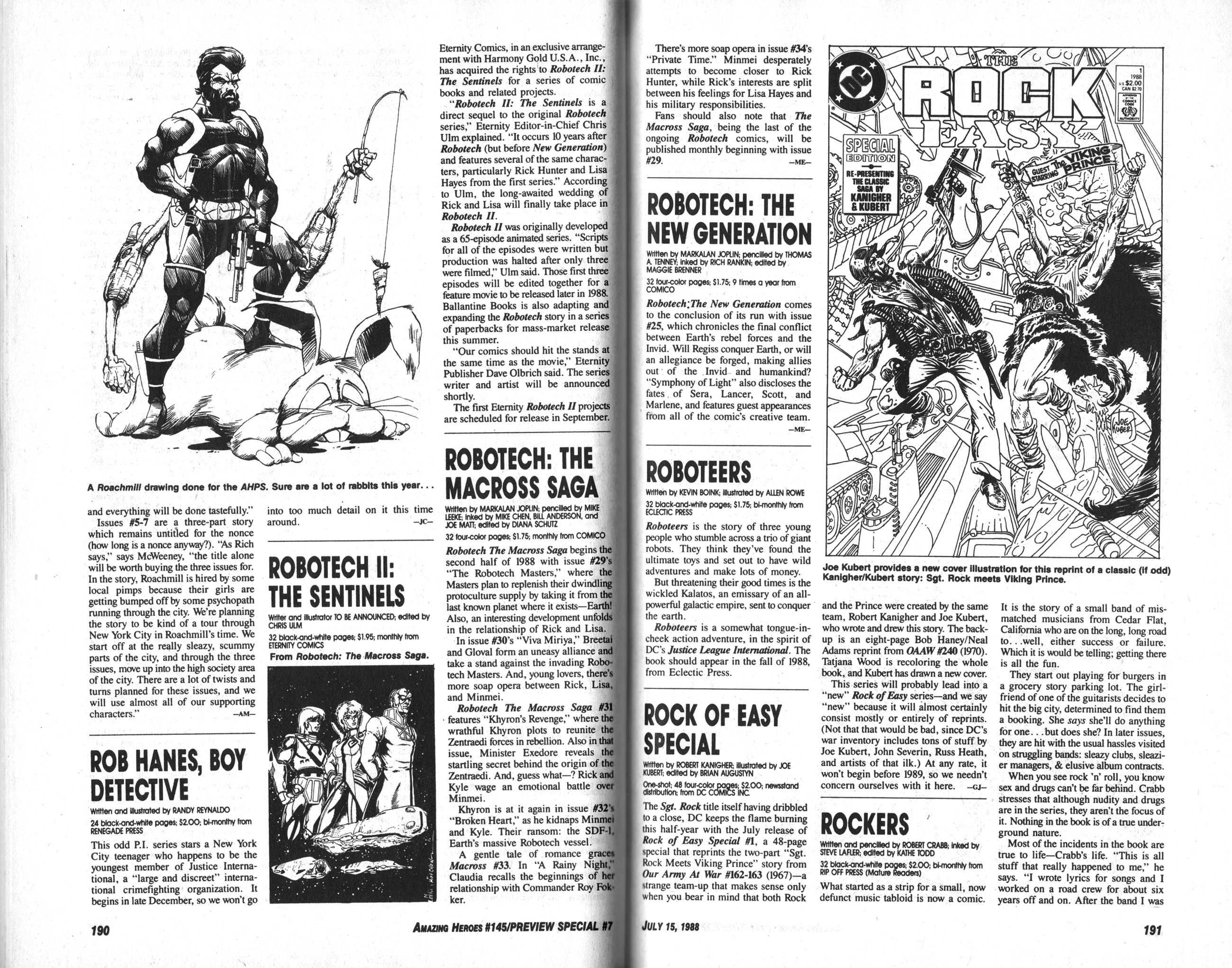 Read online Amazing Heroes comic -  Issue #145 - 97