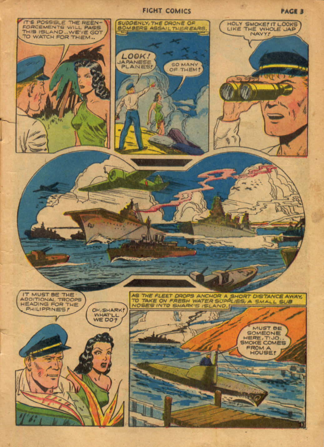 Read online Fight Comics comic -  Issue #19 - 5