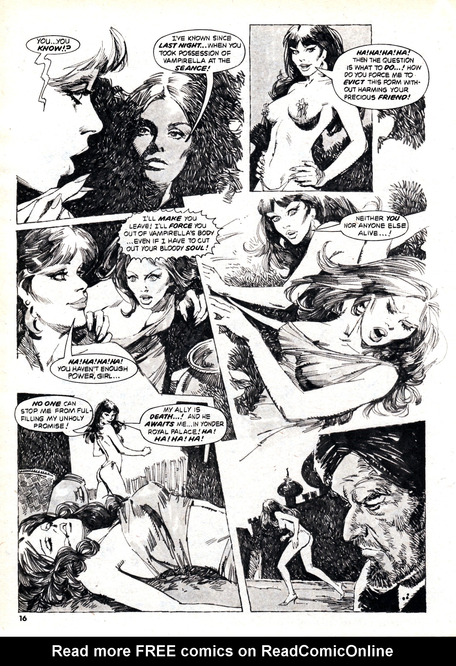 Read online Vampirella (1969) comic -  Issue #76 - 16