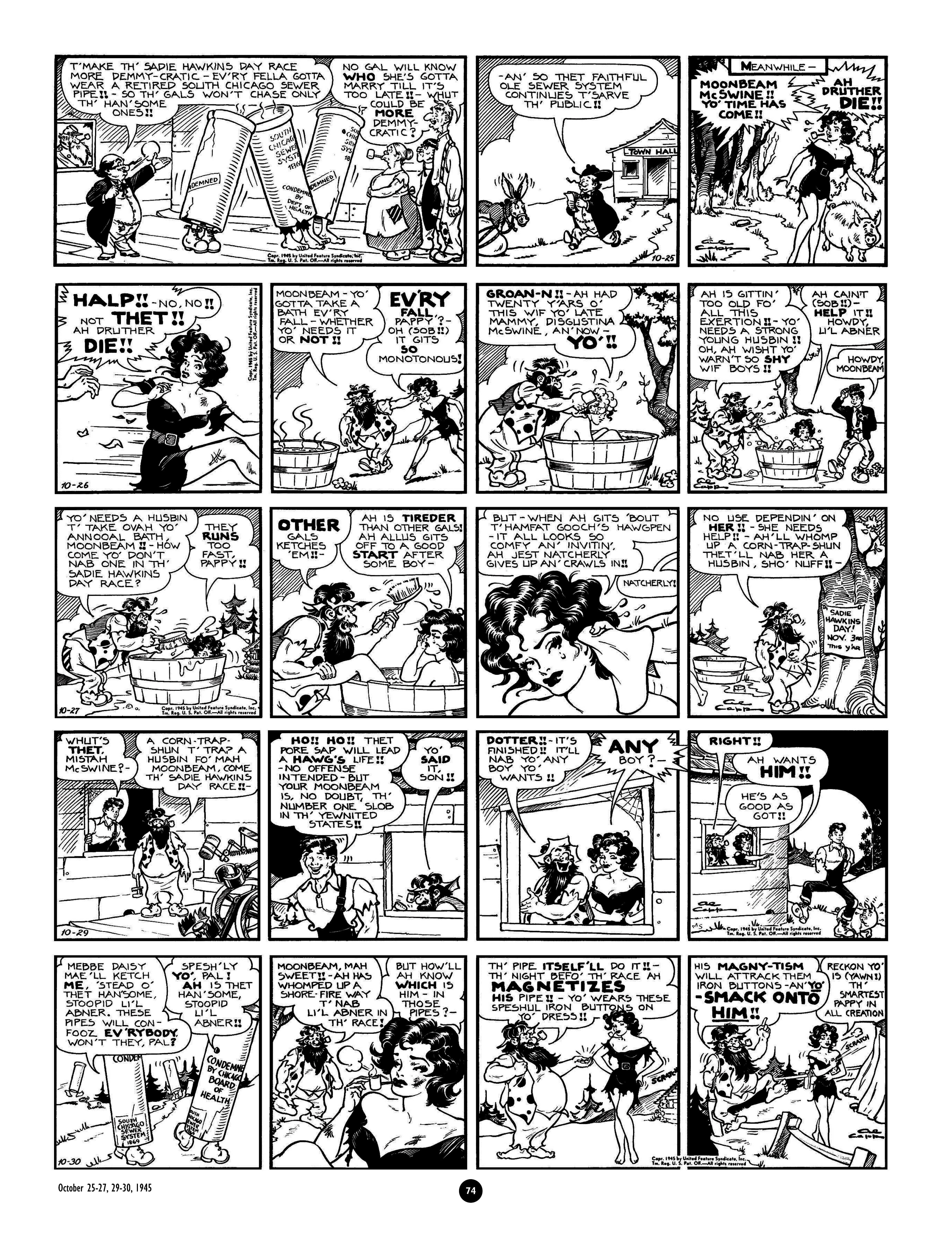 Read online Al Capp's Li'l Abner Complete Daily & Color Sunday Comics comic -  Issue # TPB 6 (Part 1) - 74