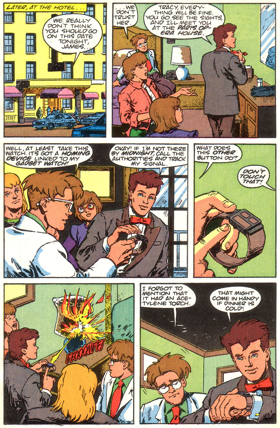 Read online James Bond Jr. comic -  Issue #2 - 18