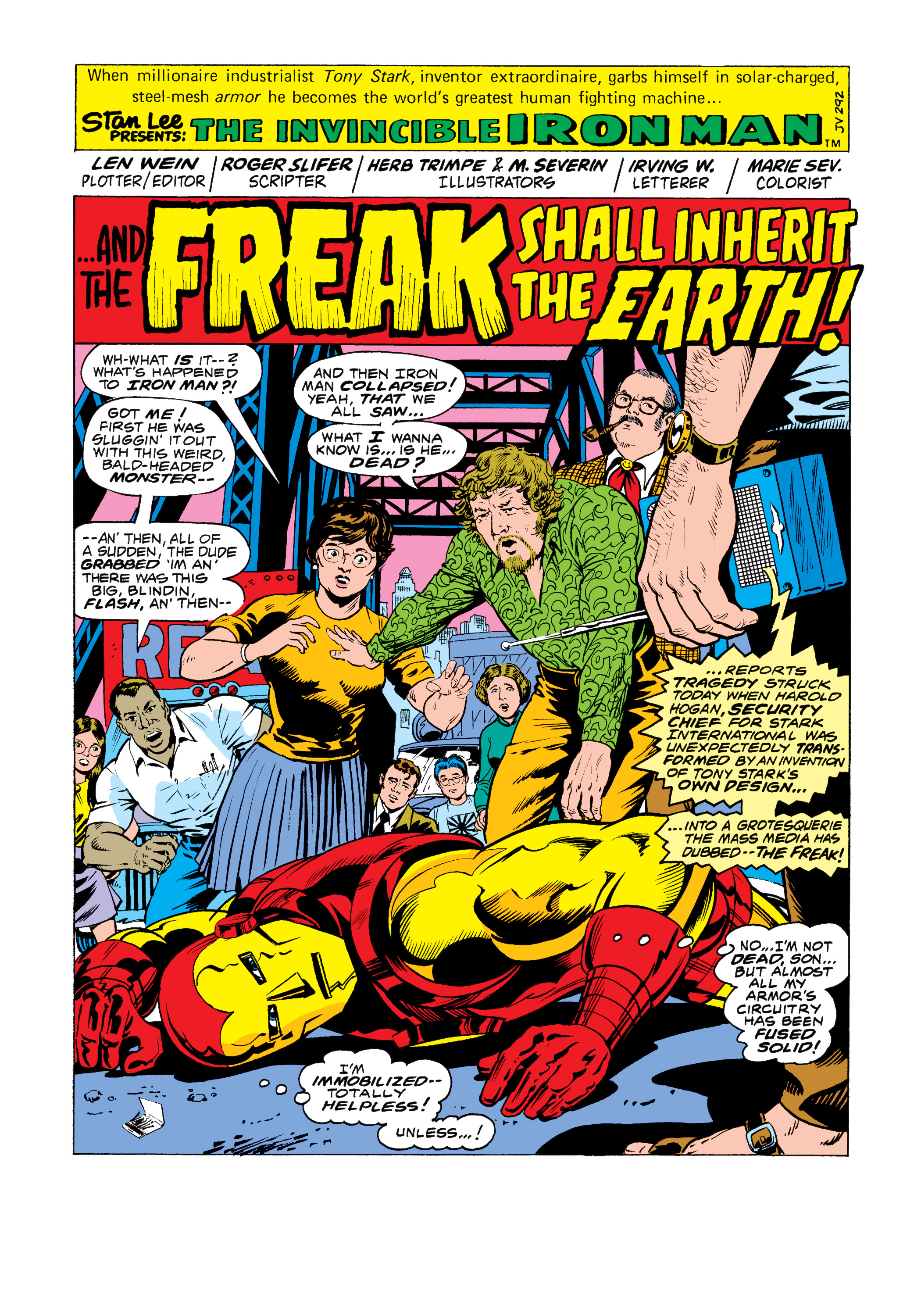 Read online Marvel Masterworks: The Invincible Iron Man comic -  Issue # TPB 11 (Part 1) - 67