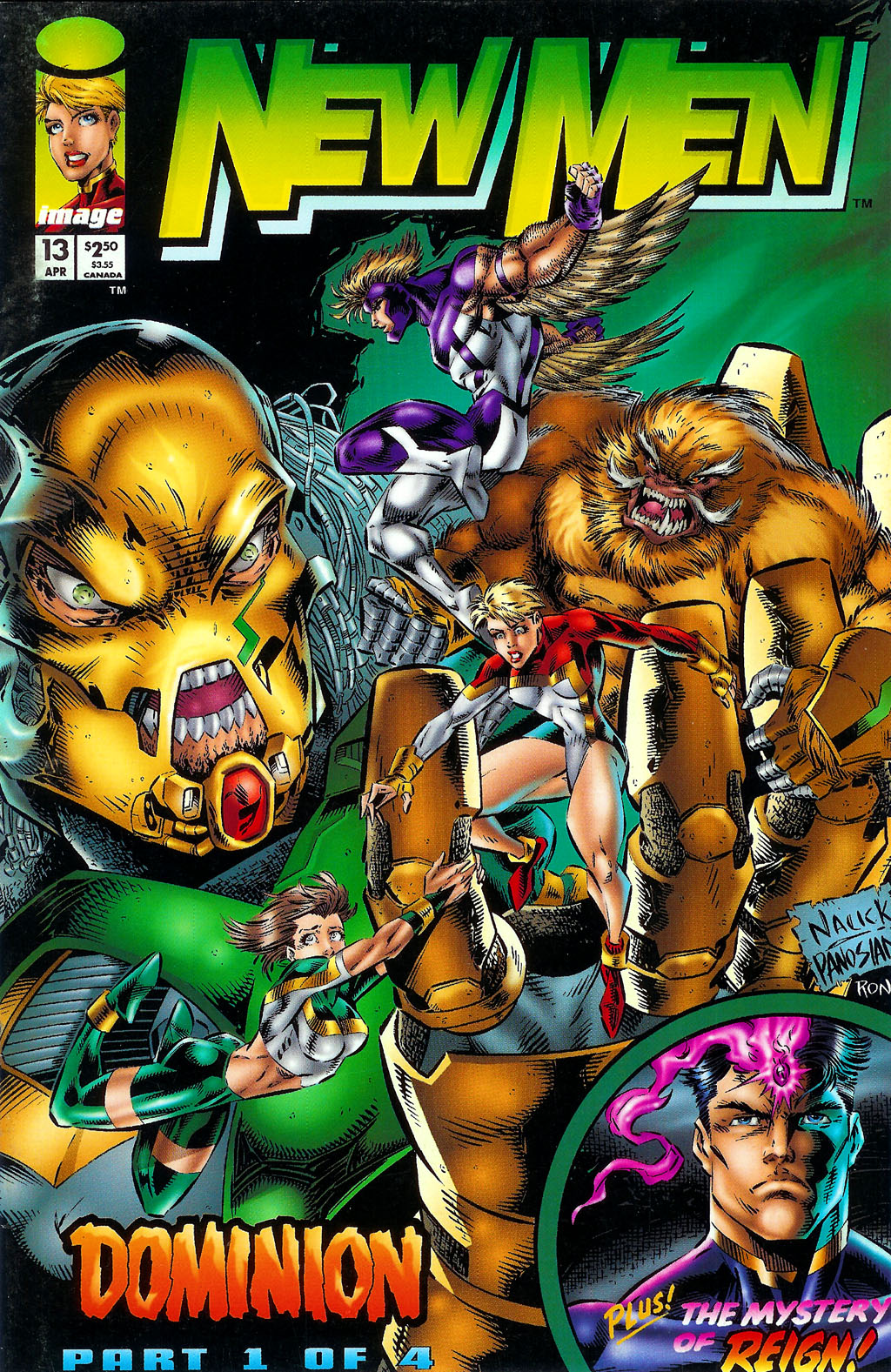 Read online NewMen comic -  Issue #13 - 1