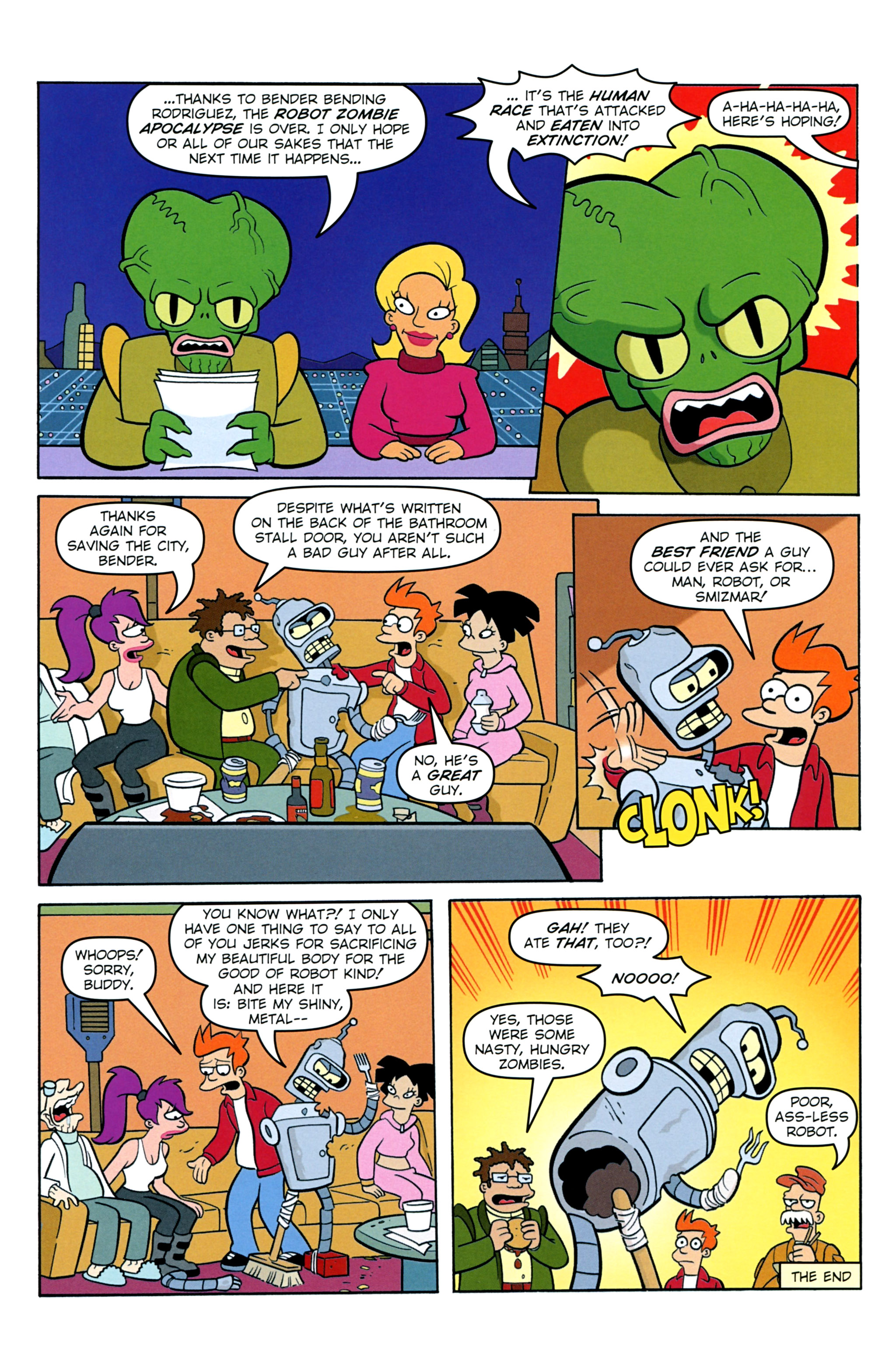 Read online Futurama Comics comic -  Issue #73 - 23