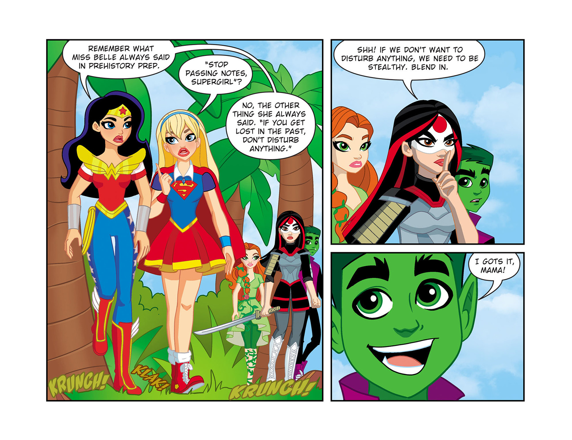 Read online DC Super Hero Girls: Past Times at Super Hero High comic -  Issue #2 - 20