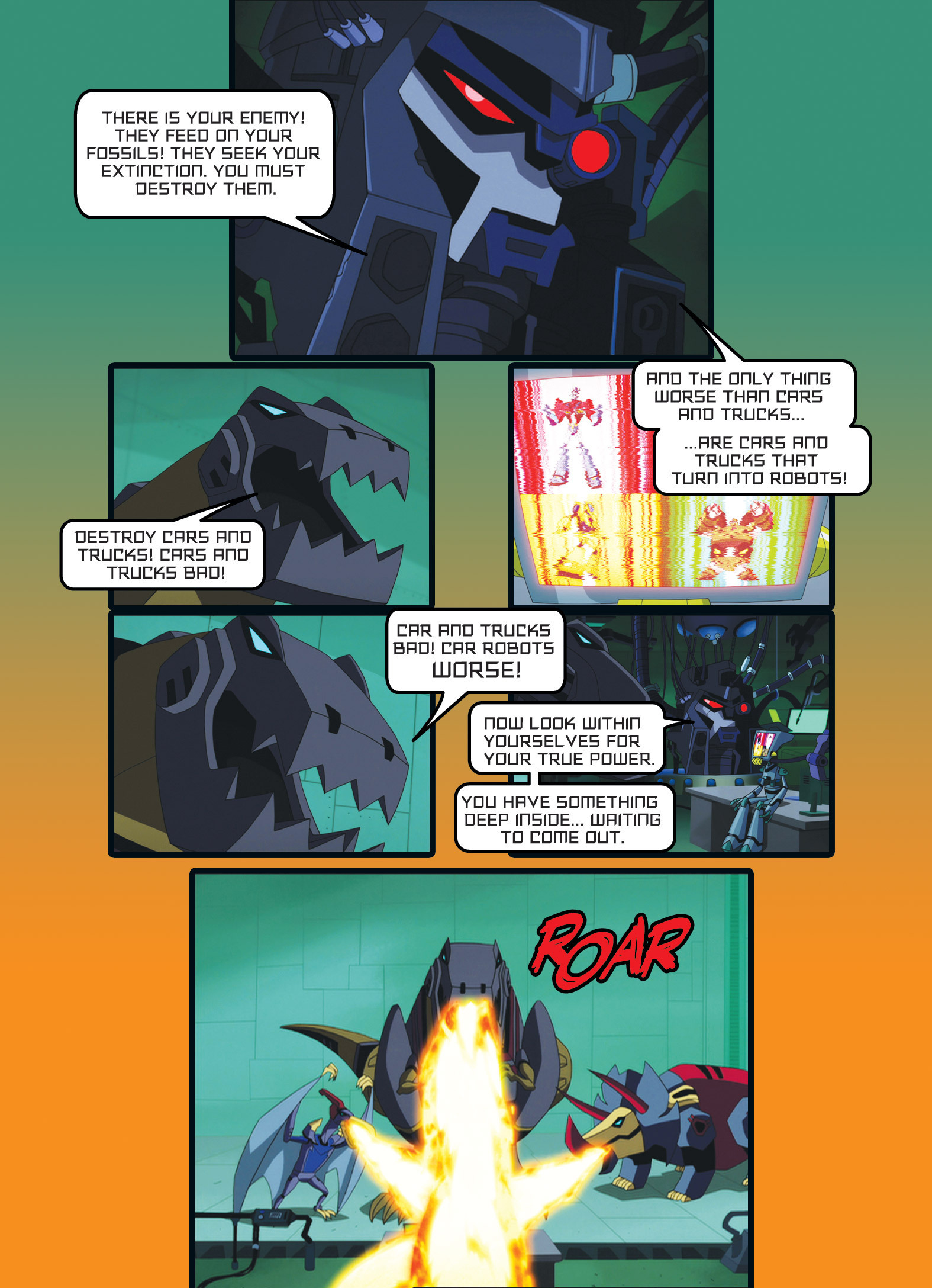 Read online Transformers Animated comic -  Issue #2 - 94