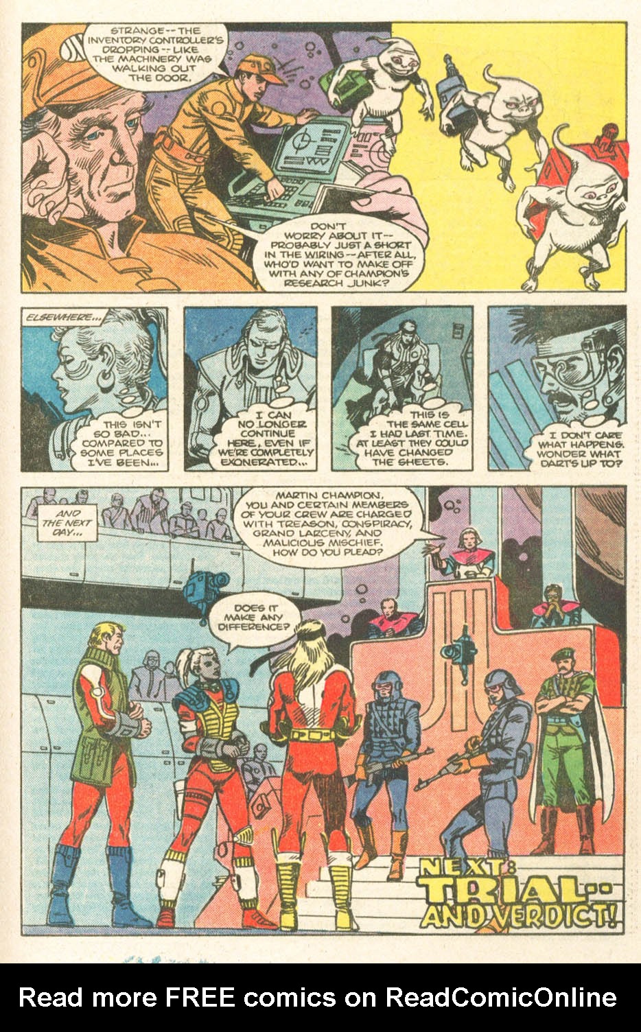 Read online Atari Force (1984) comic -  Issue #19 - 18