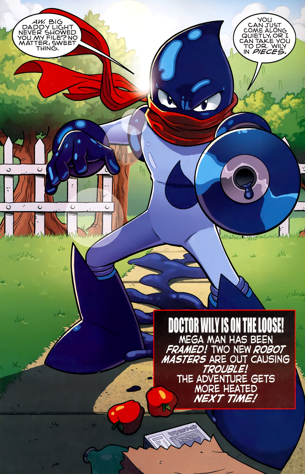 Read online Mega Man comic -  Issue #5 - 24