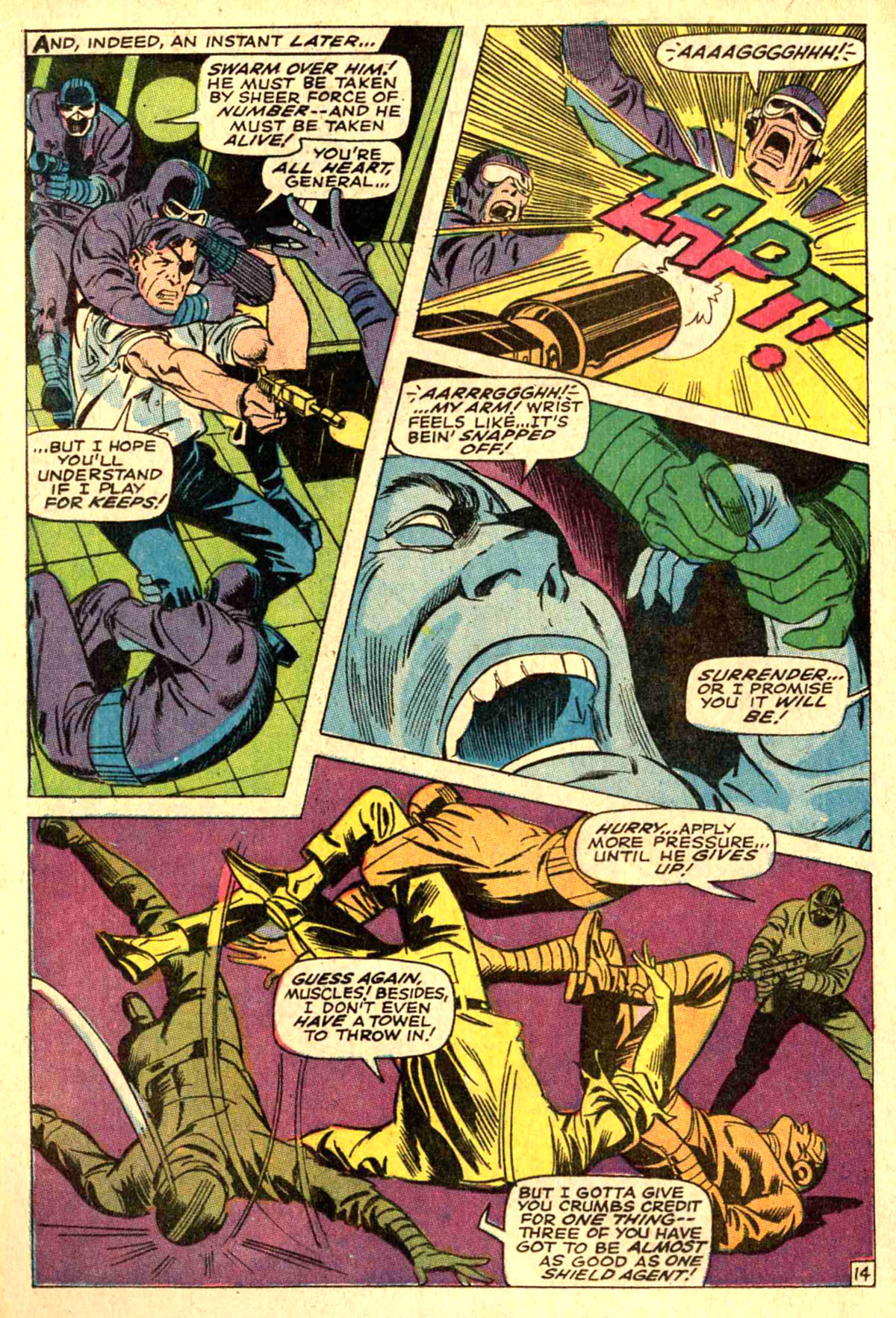 Read online Nick Fury, Agent of SHIELD comic -  Issue #10 - 19