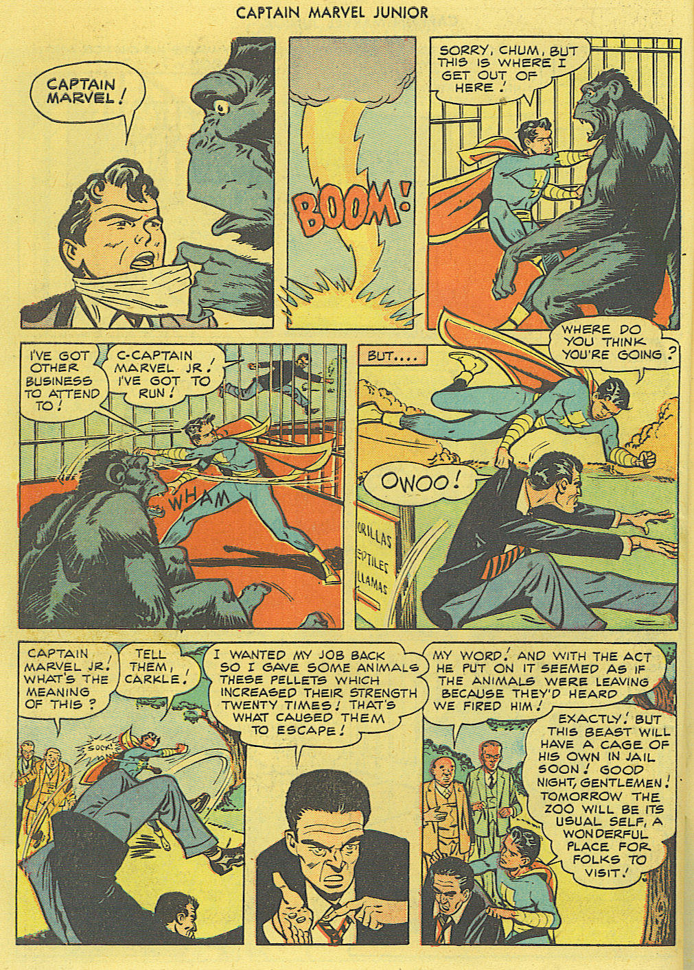 Read online Captain Marvel, Jr. comic -  Issue #67 - 17