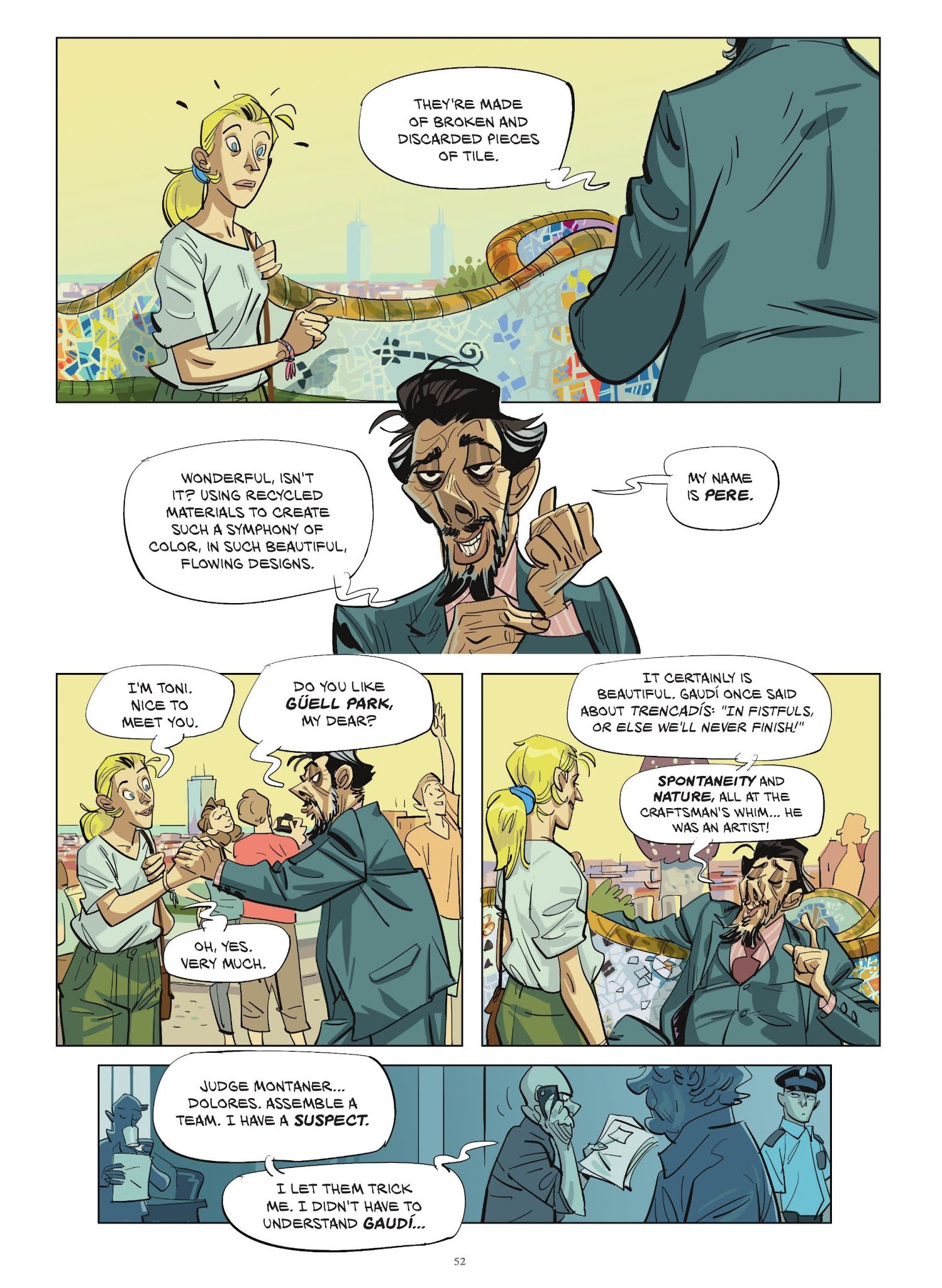 Read online The Ghost of Gaudi comic -  Issue # TPB - 52